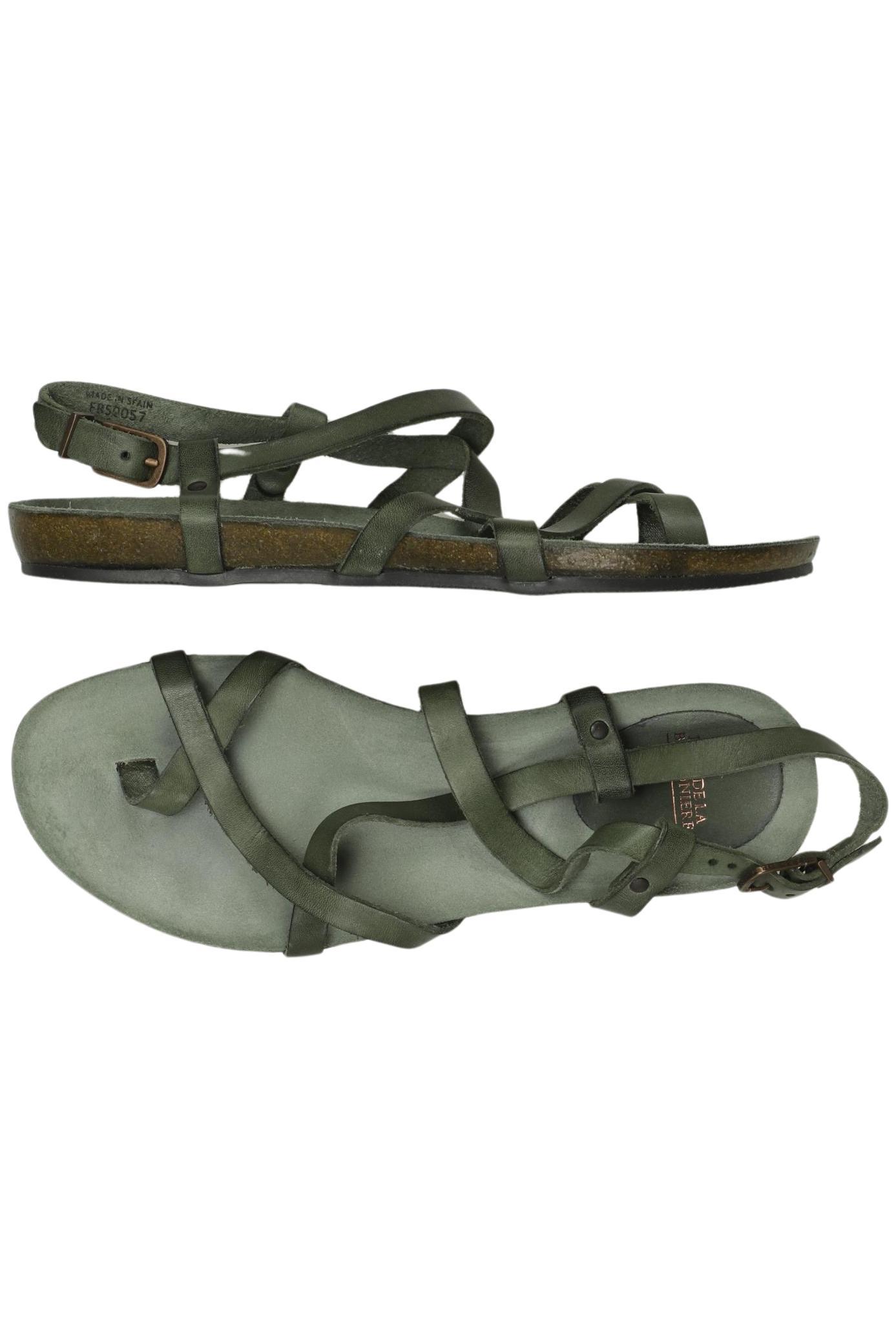 

Fred DE LA Bretoniere Damen Sandale, grün, Gr. 37