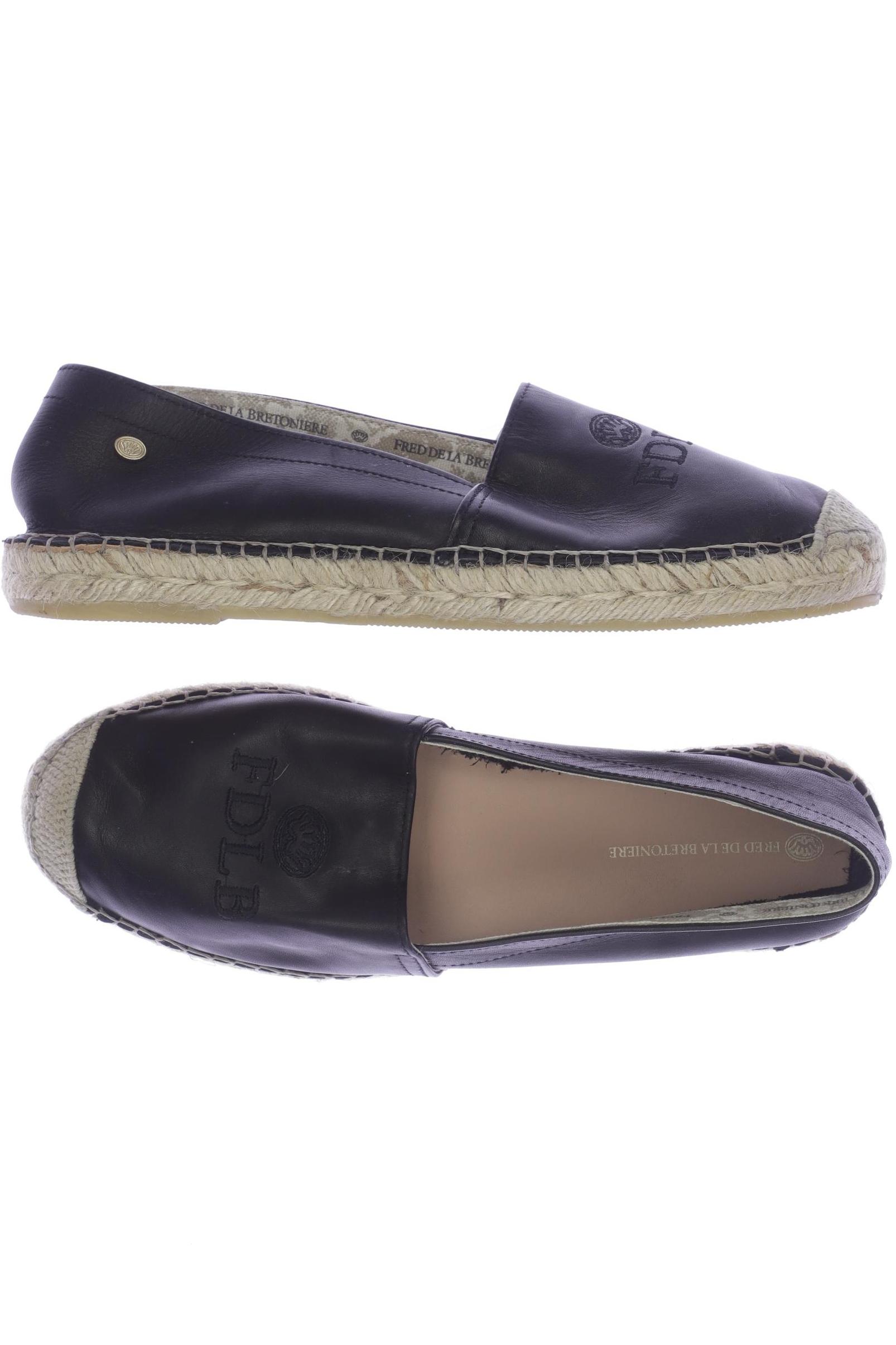 

Fred DE LA Bretoniere Damen Halbschuh, schwarz, Gr. 40