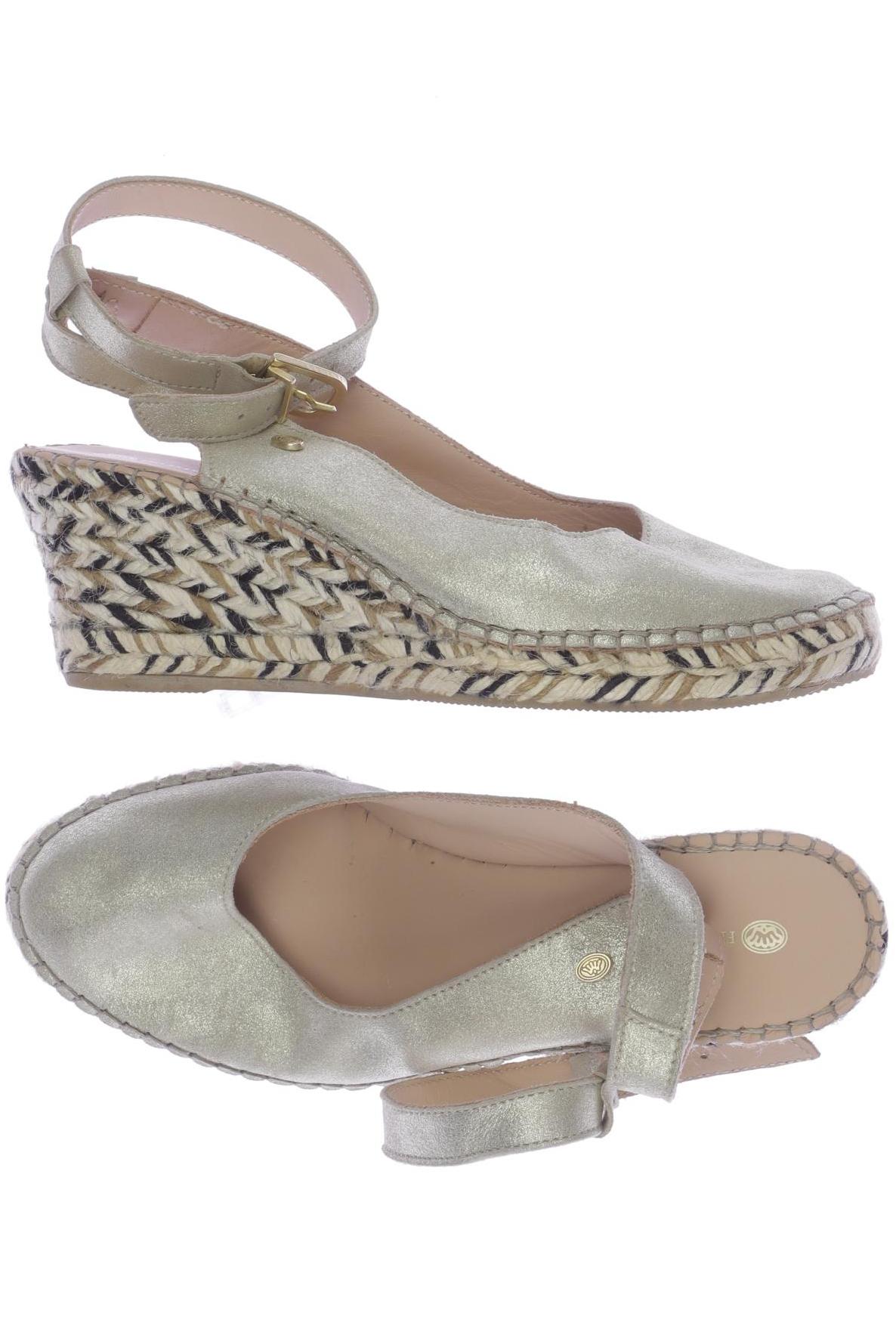 

Fred DE LA Bretoniere Damen Sandale, beige, Gr. 38