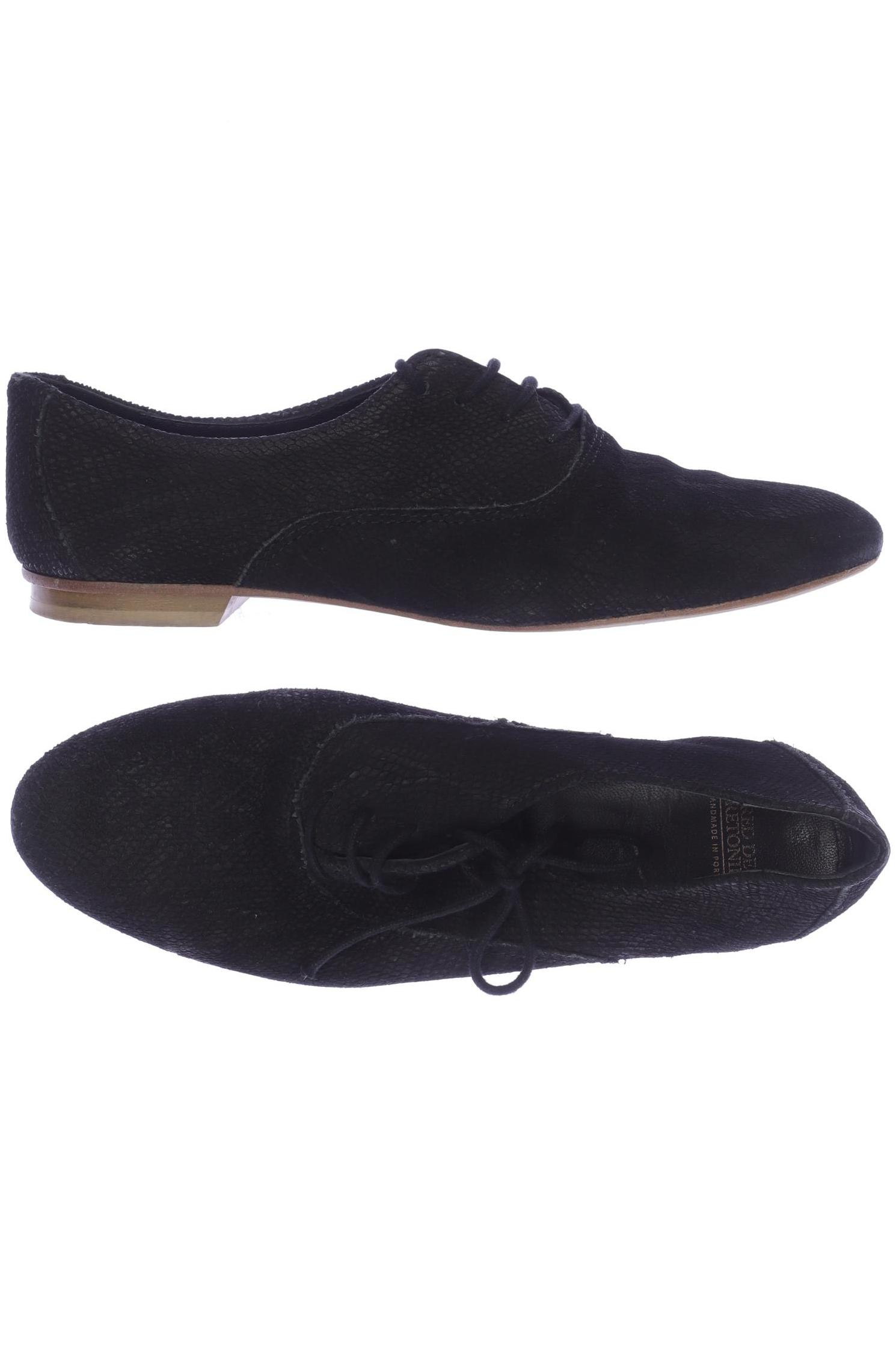 

Fred DE LA Bretoniere Damen Halbschuh, schwarz, Gr. 39
