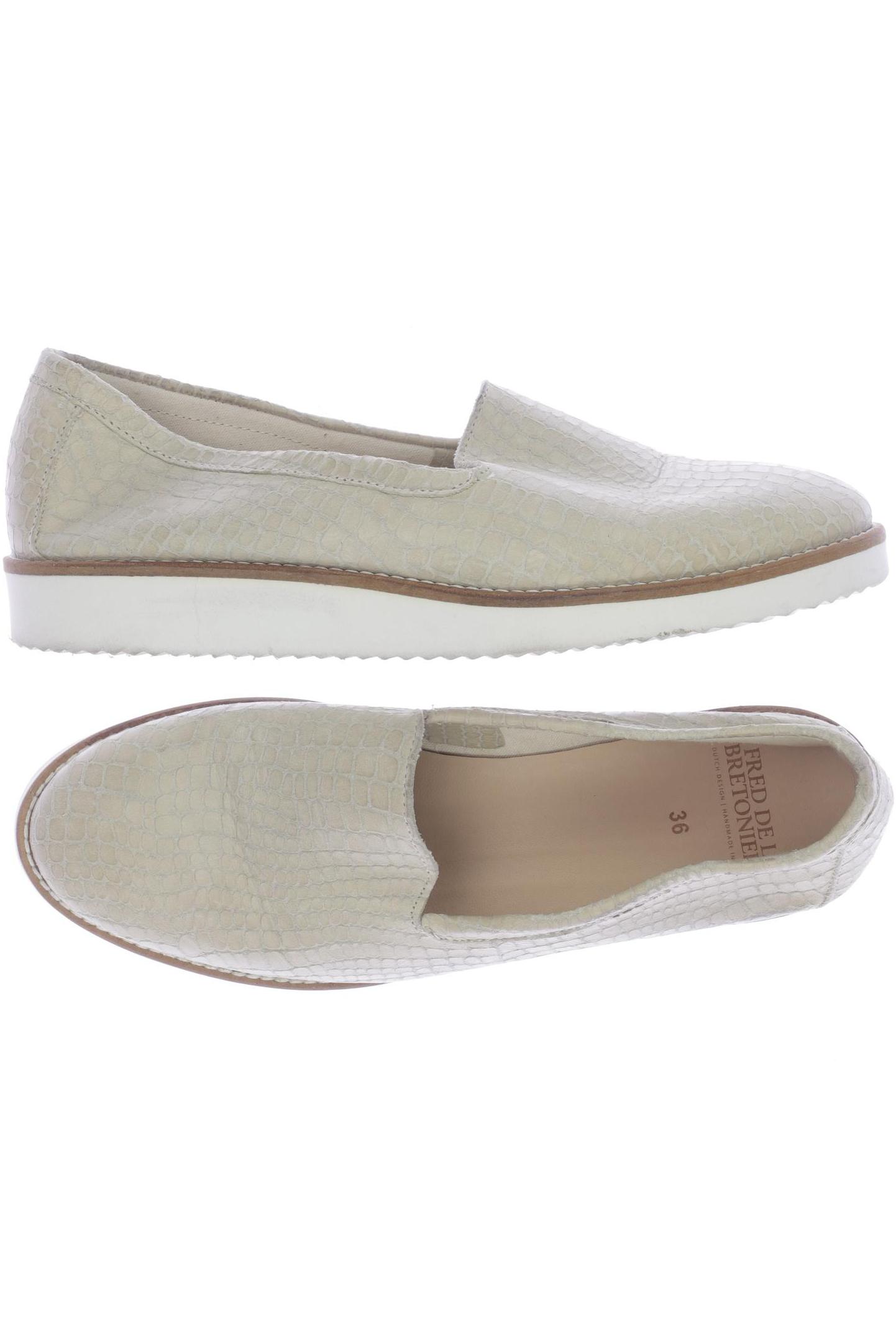 

Fred DE LA Bretoniere Damen Halbschuh, beige, Gr. 36
