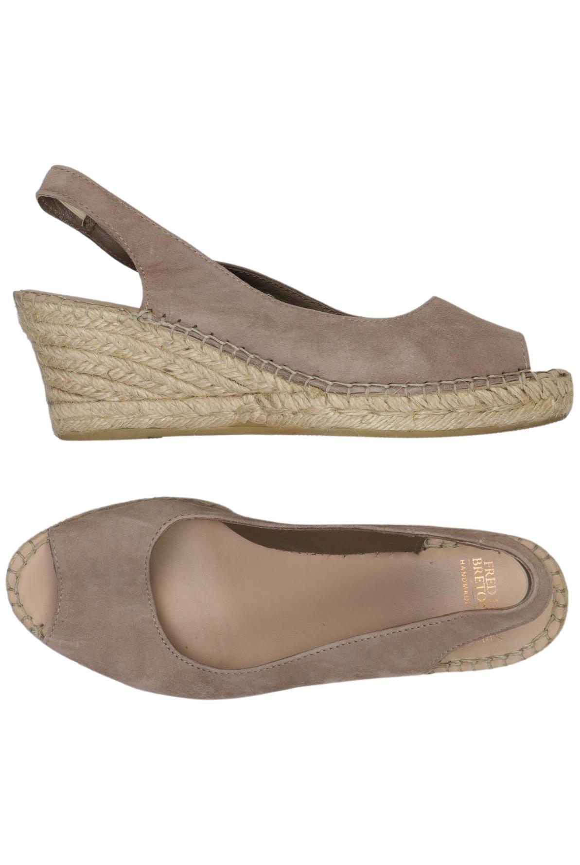 

Fred DE LA Bretoniere Damen Sandale, beige, Gr. 38