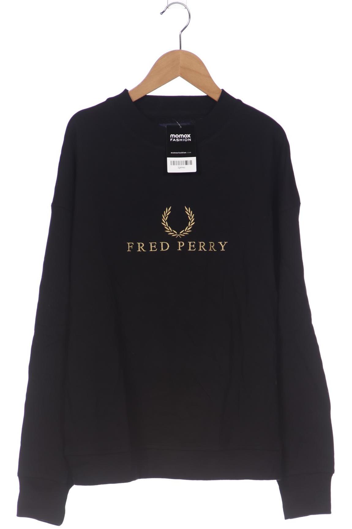 

Fred Perry Damen Sweatshirt, schwarz, Gr. 10