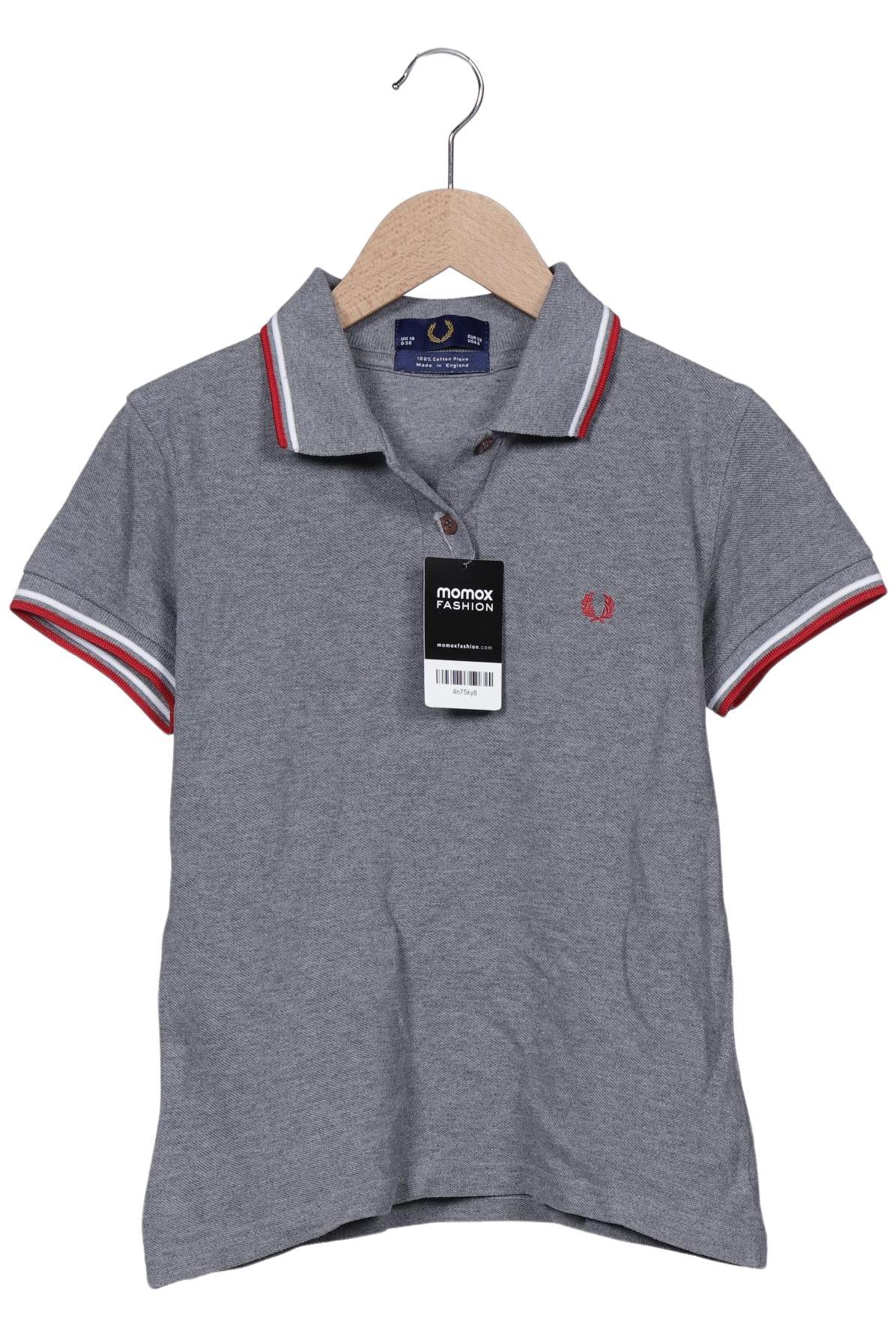 

Fred Perry Damen Poloshirt, grau, Gr. 38