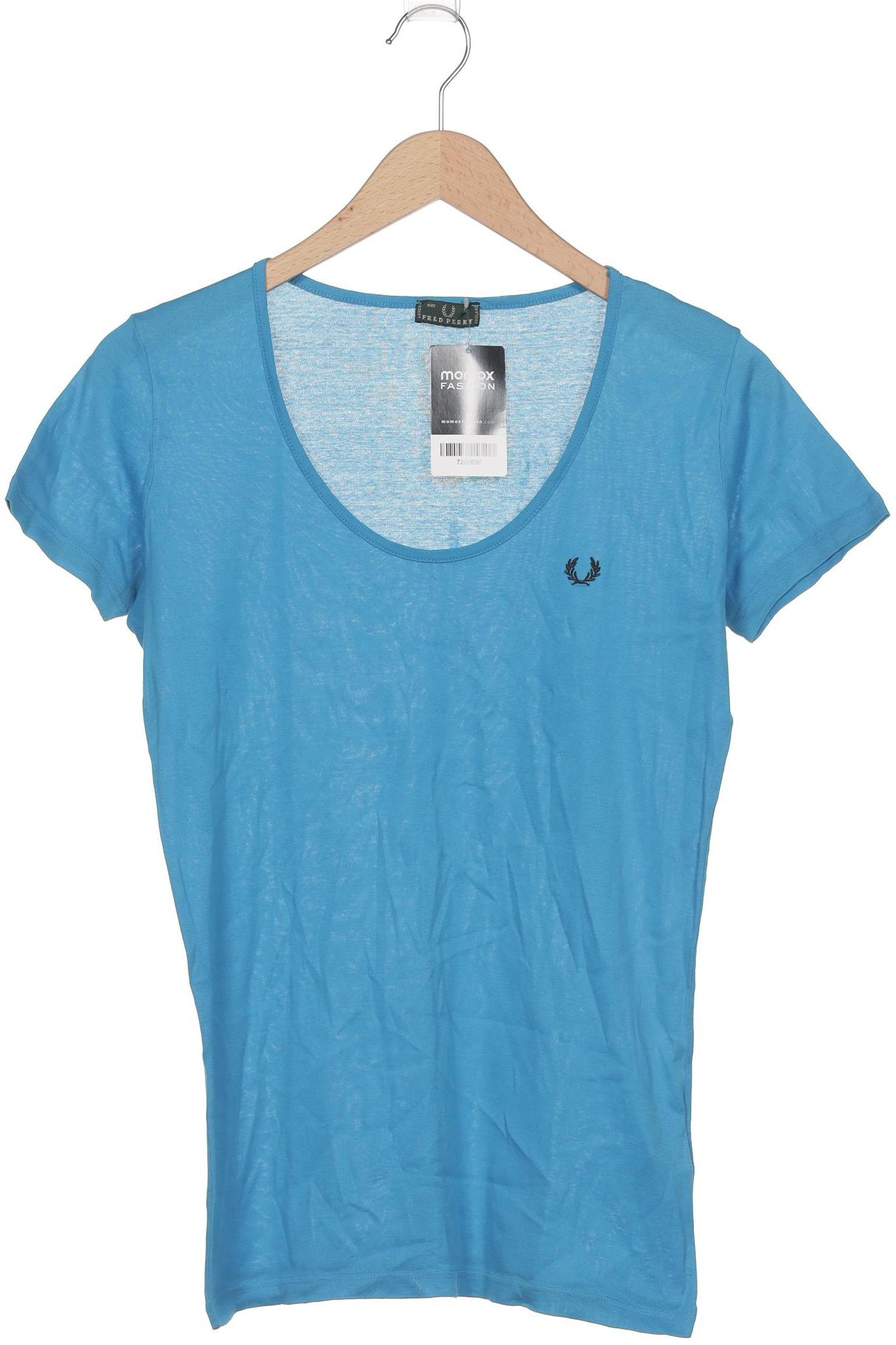 

Fred Perry Damen T-Shirt, blau, Gr. 42