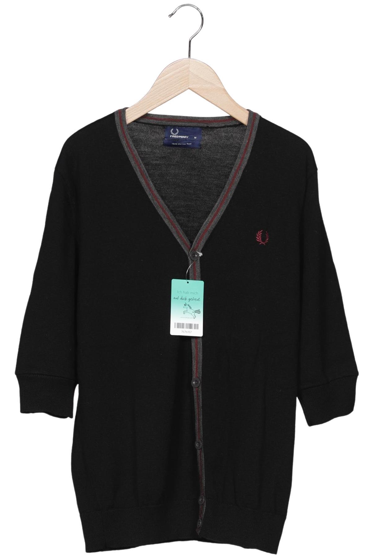 

Fred Perry Damen Strickjacke, schwarz, Gr. 38