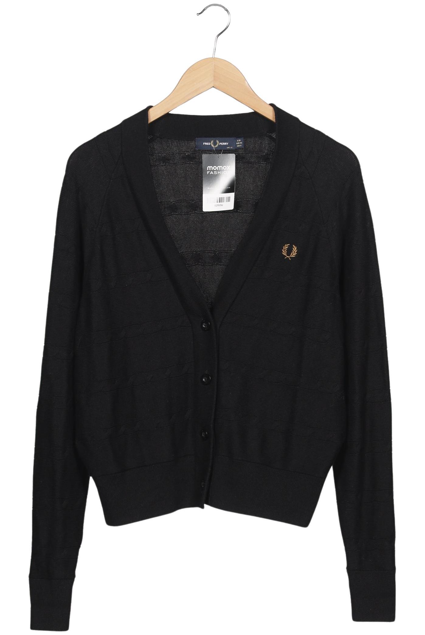 

Fred Perry Damen Strickjacke, schwarz, Gr. 40