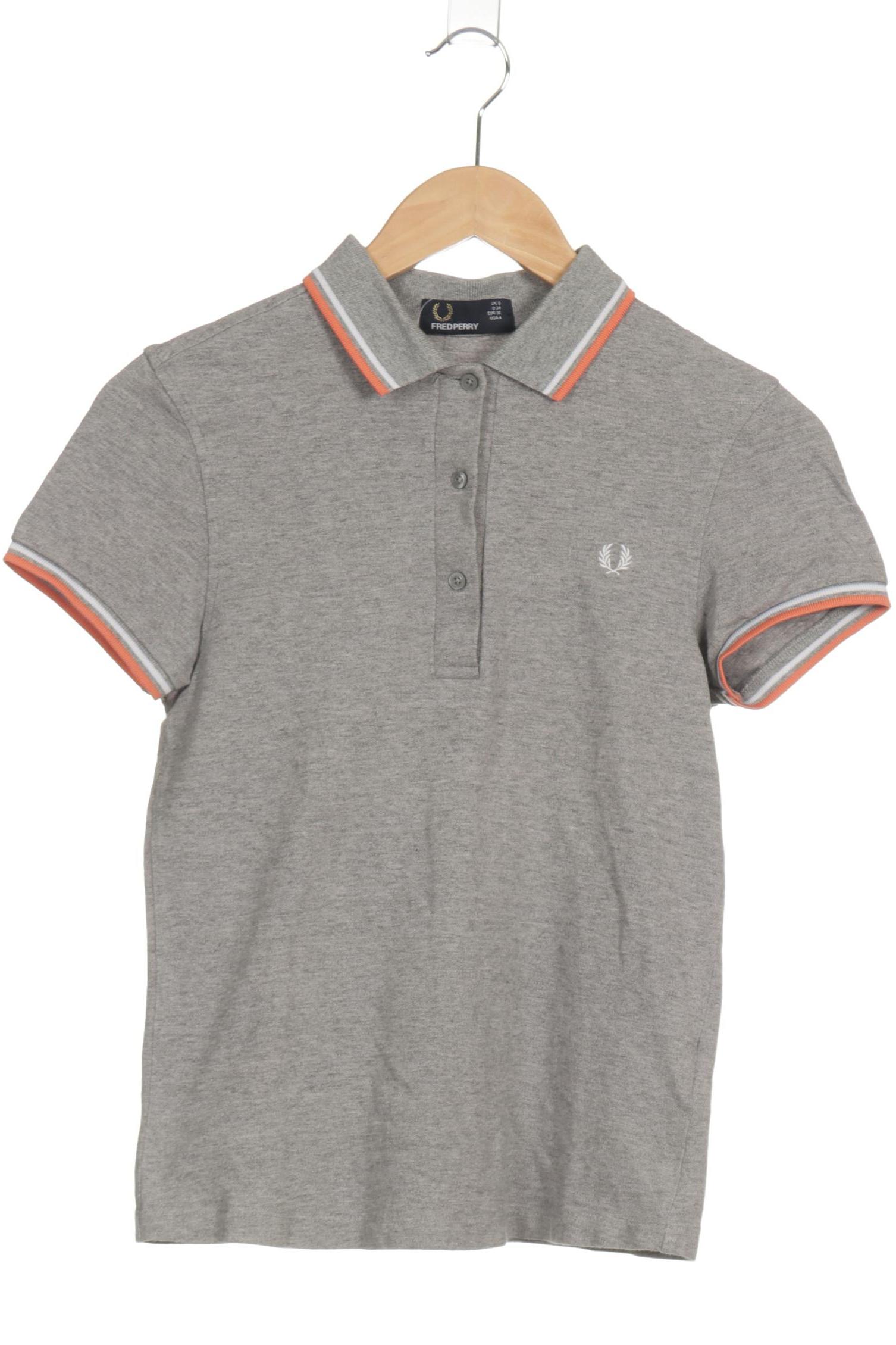 

Fred Perry Damen Poloshirt, grau, Gr. 36