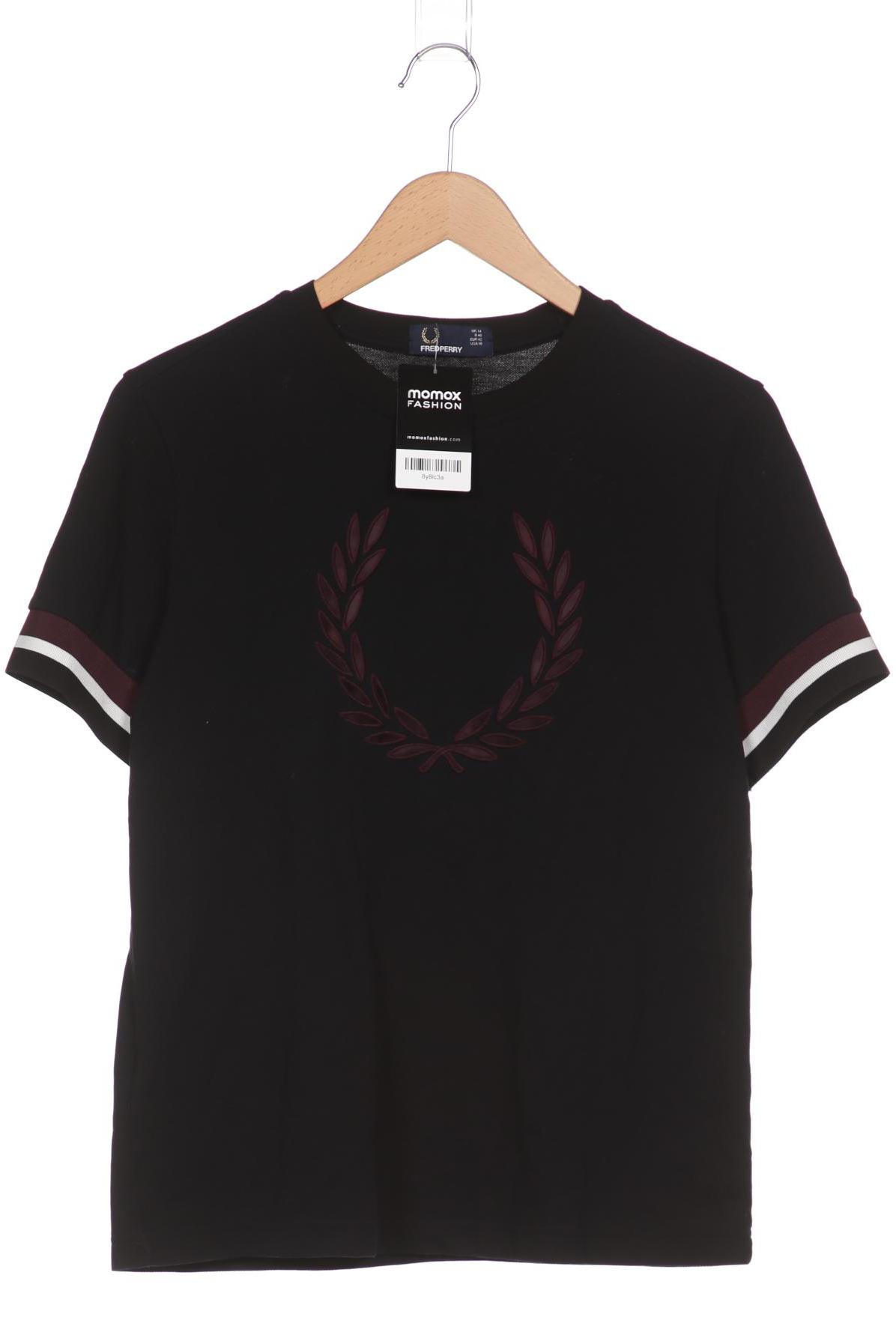 

Fred Perry Damen T-Shirt, schwarz