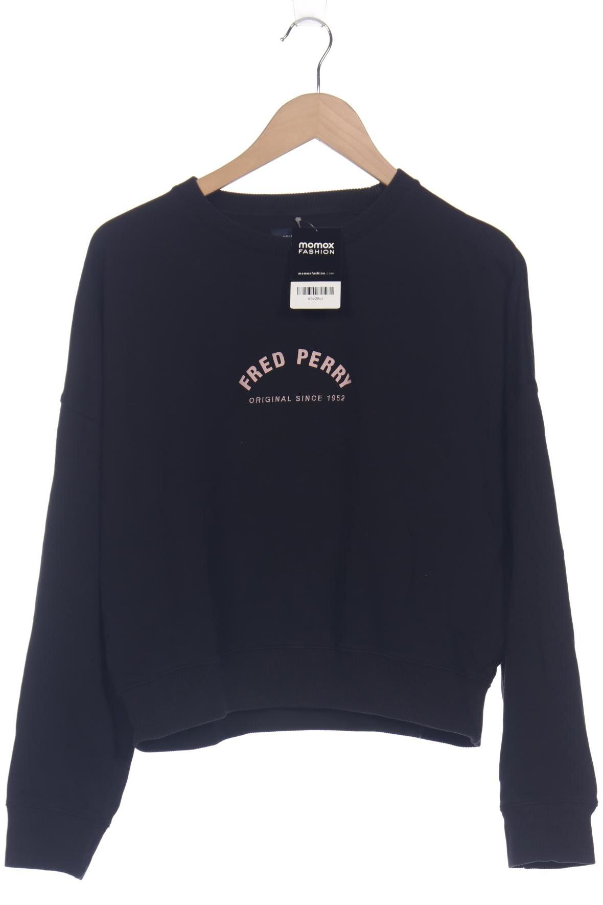 

Fred Perry Damen Sweatshirt, schwarz, Gr. 38