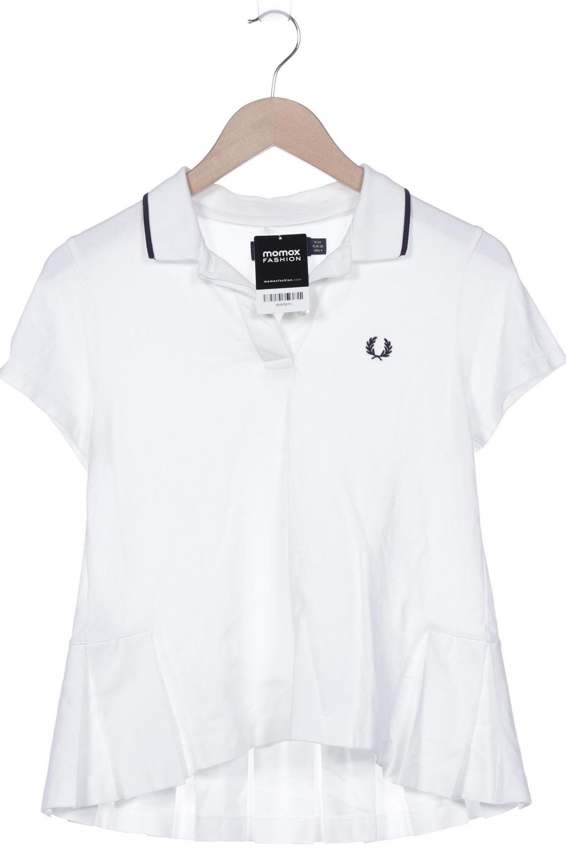 

Fred Perry Damen Poloshirt, weiß, Gr. 34
