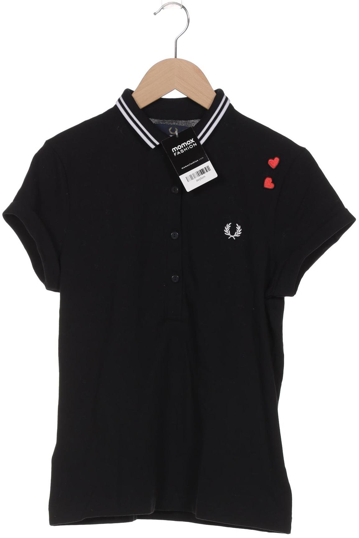 

Fred Perry Damen Poloshirt, schwarz, Gr. 12