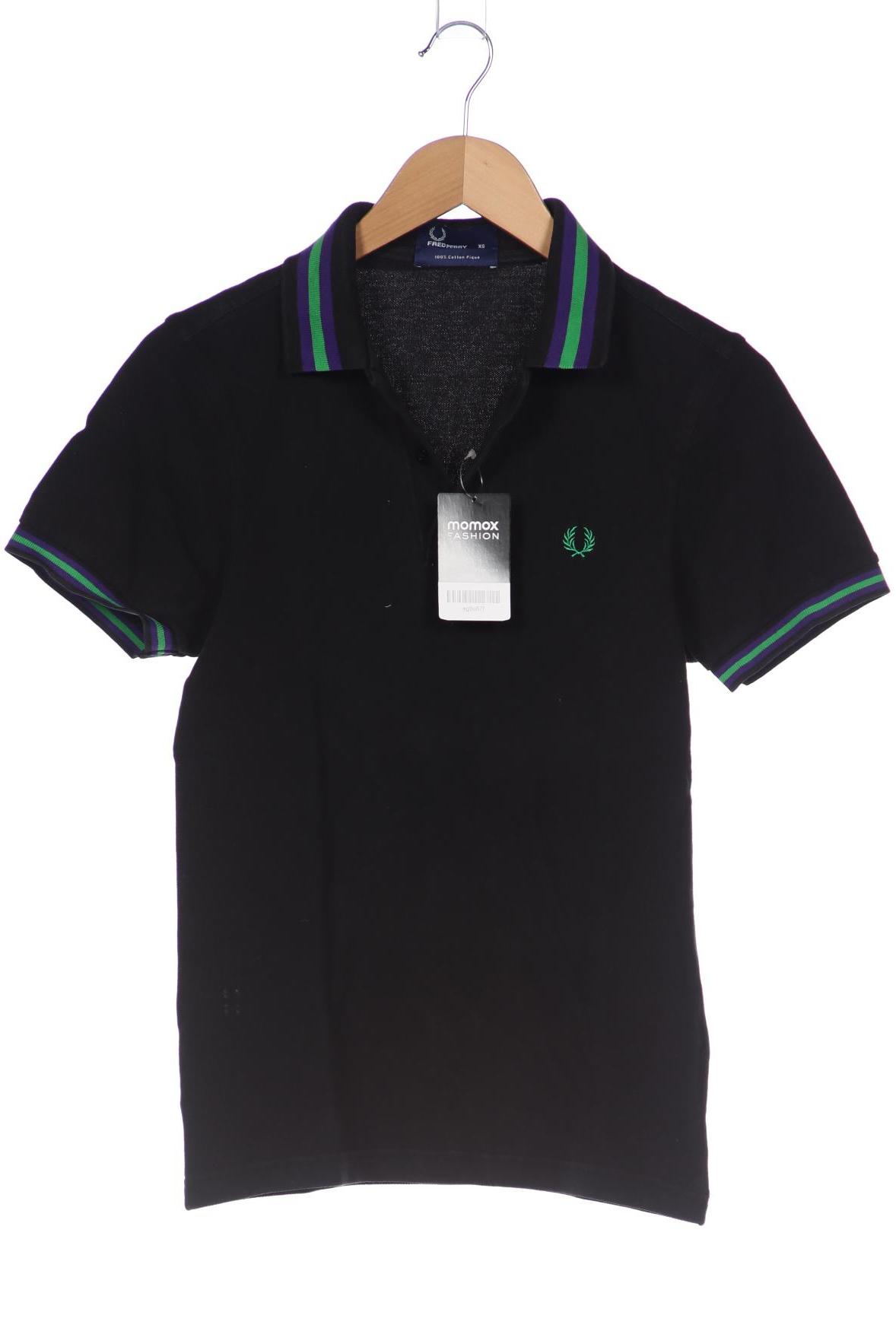 

Fred Perry Damen Poloshirt, schwarz, Gr. 34