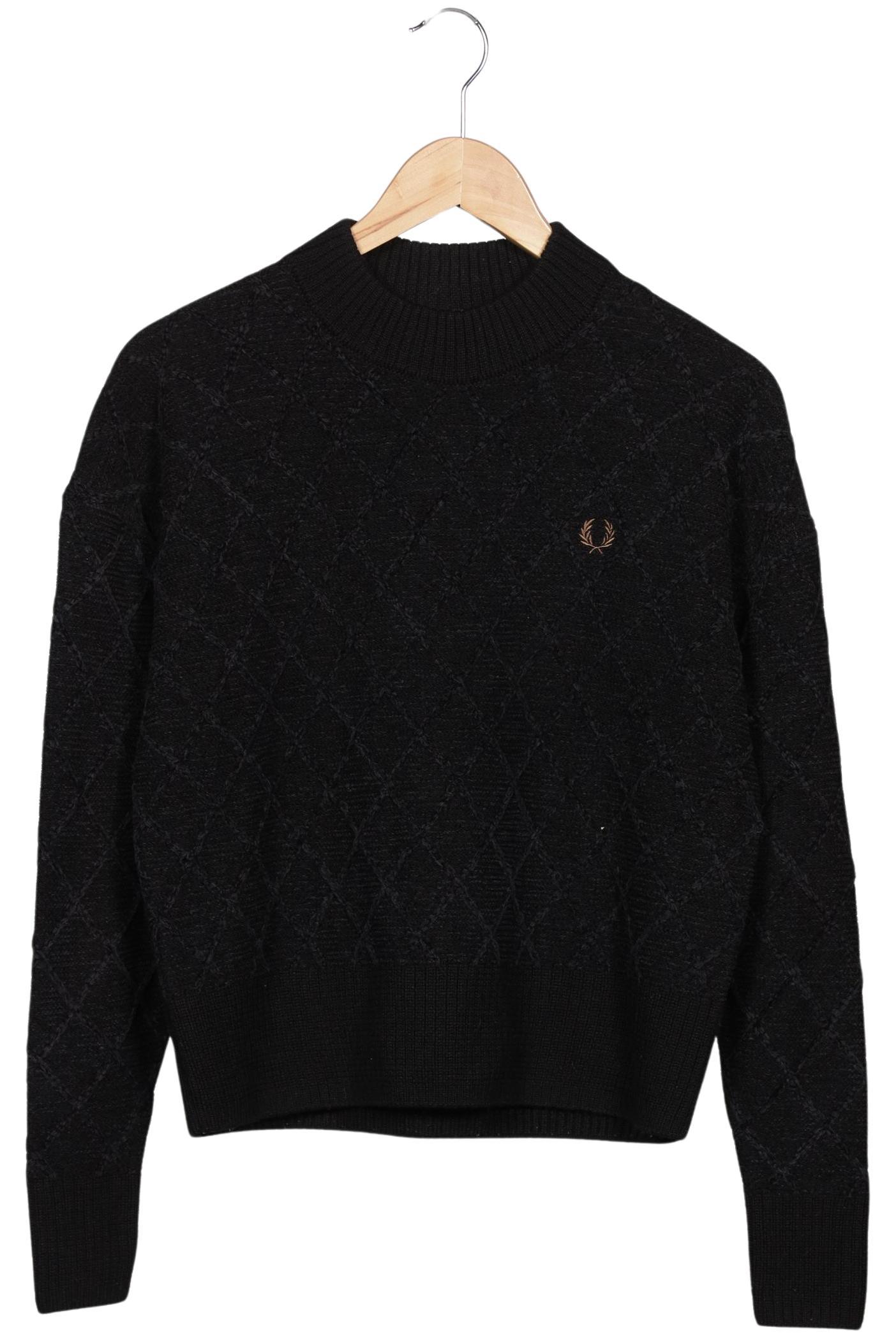 Thumbnail - Fred Perry Damen Pullover, schwarz, Gr. 38