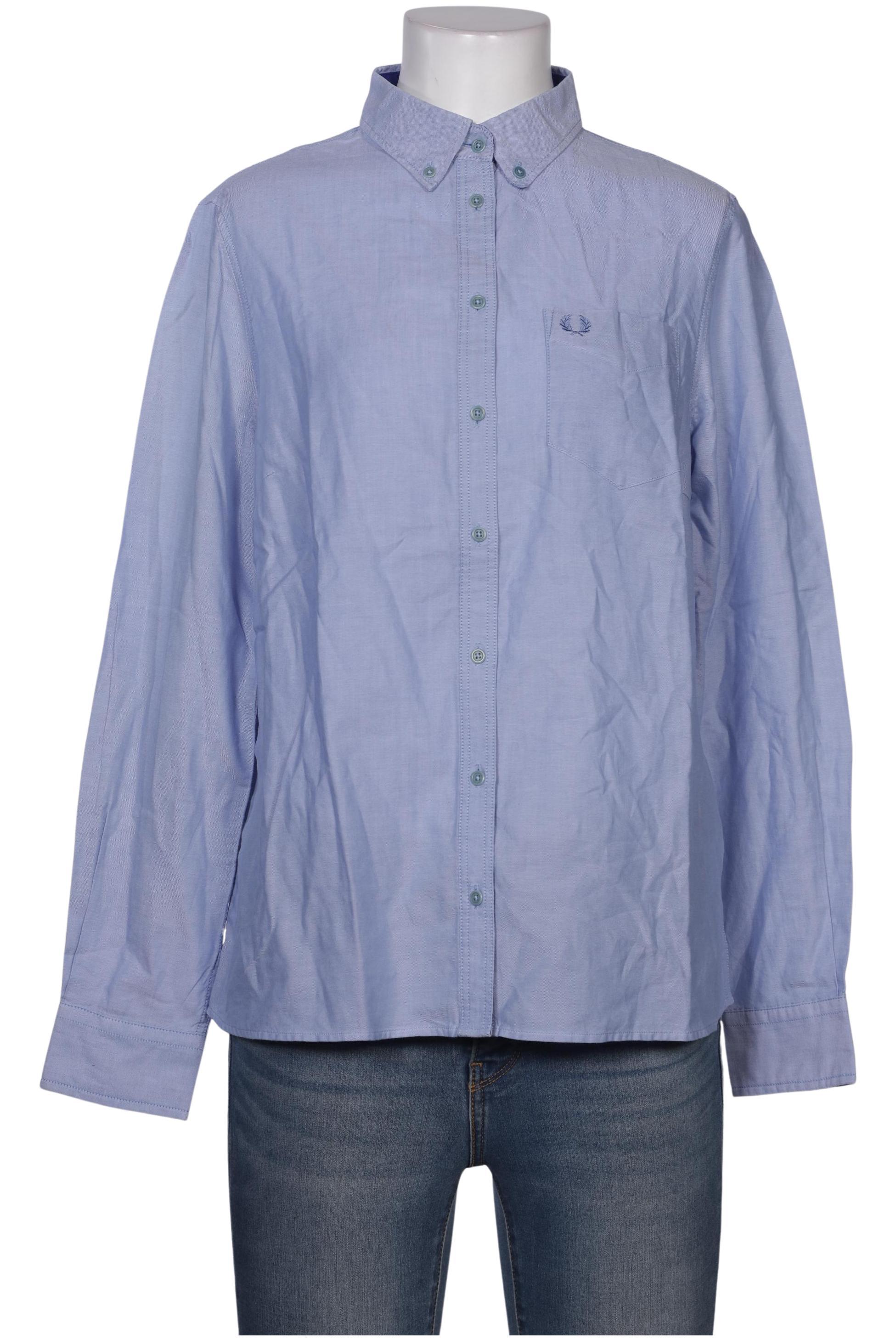 

Fred Perry Damen Bluse, blau, Gr. 40