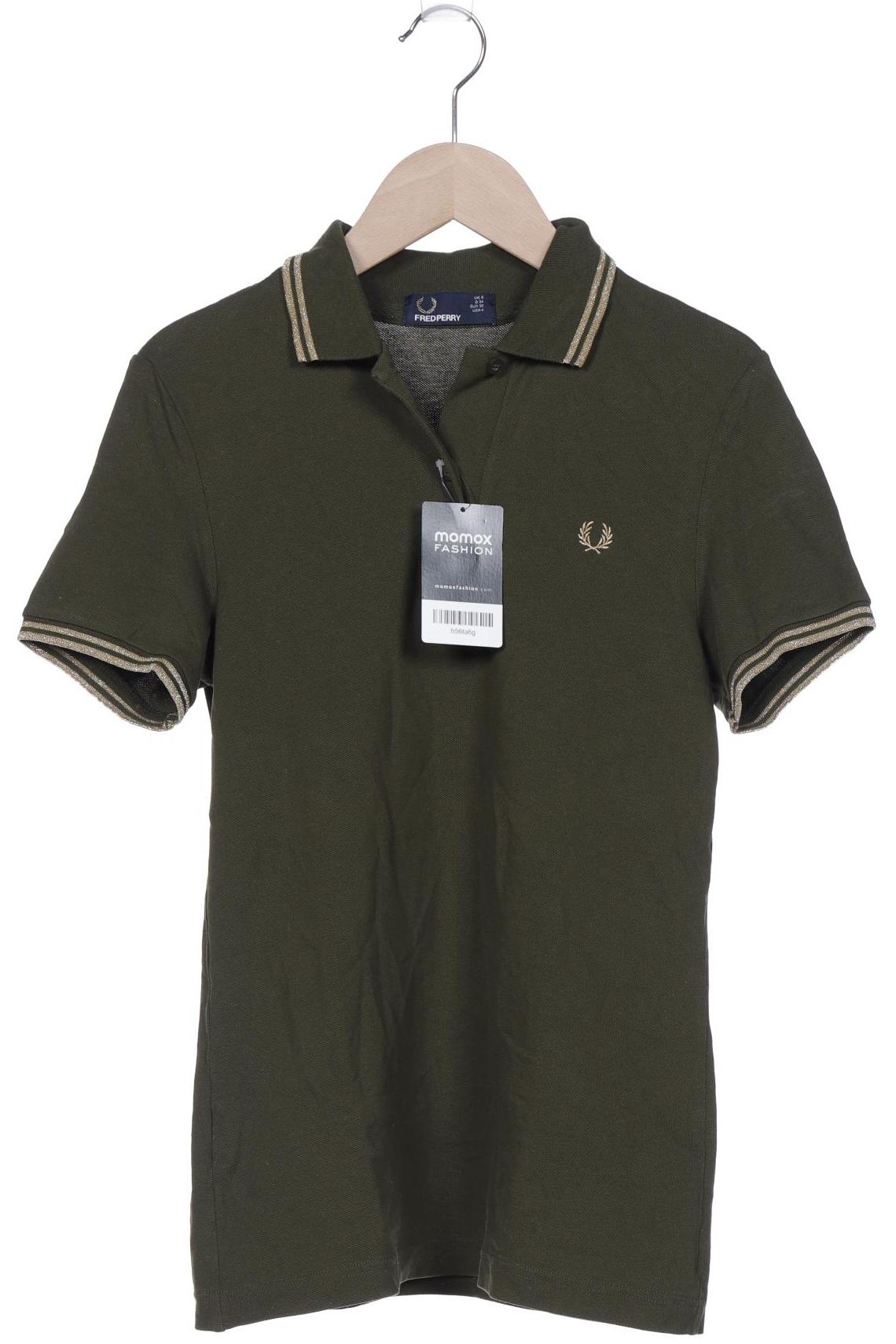 

Fred Perry Damen Poloshirt, grün, Gr. 36