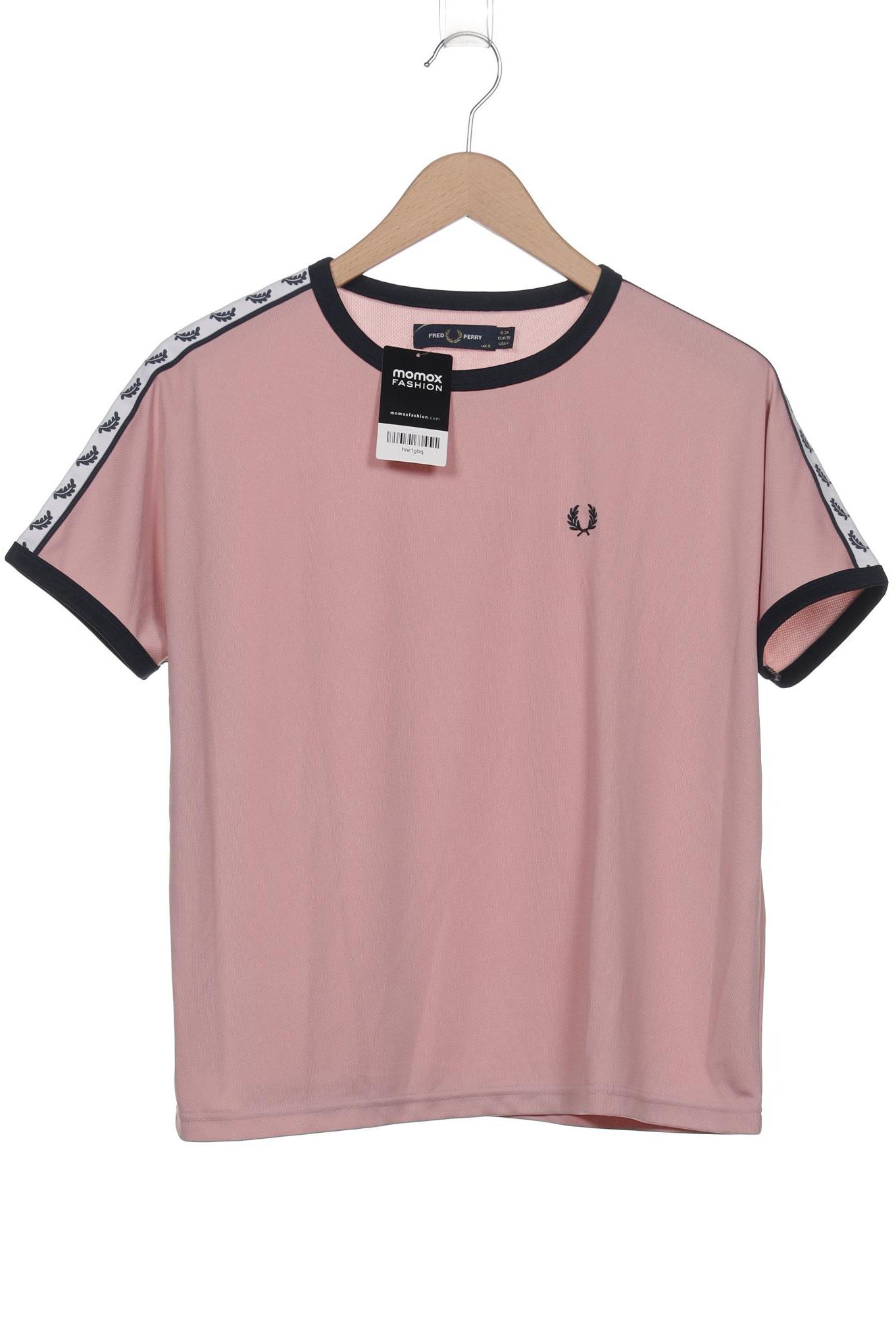 

Fred Perry Damen T-Shirt, pink, Gr. 34