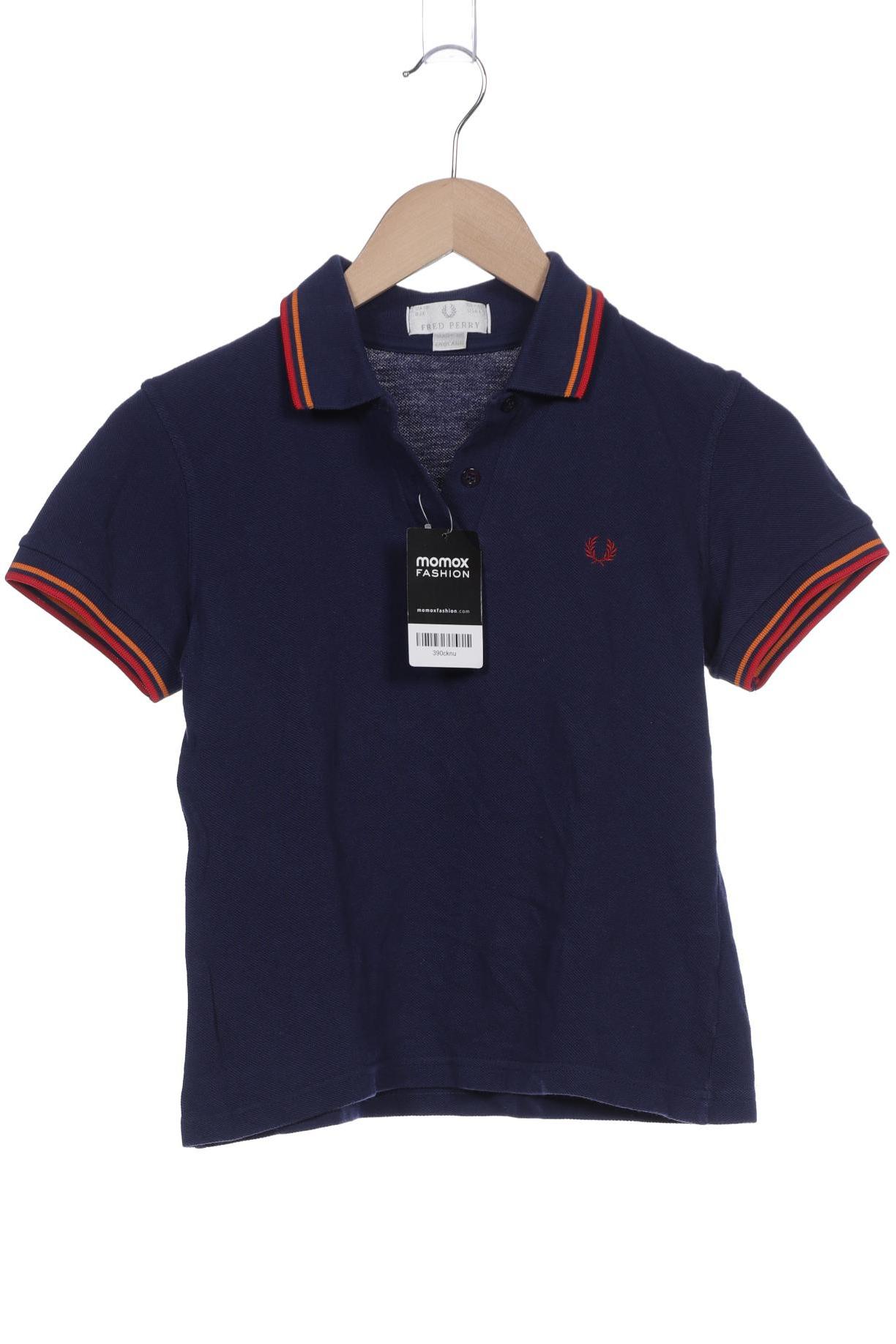

Fred Perry Damen Poloshirt, blau, Gr. 36