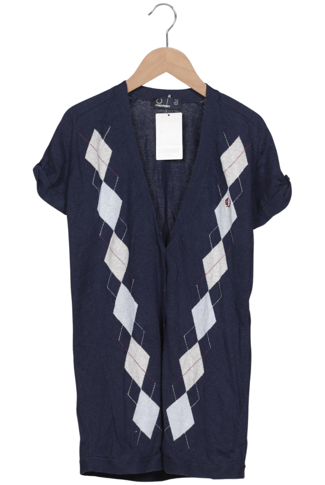 

Fred Perry Damen Strickjacke, marineblau, Gr. 38