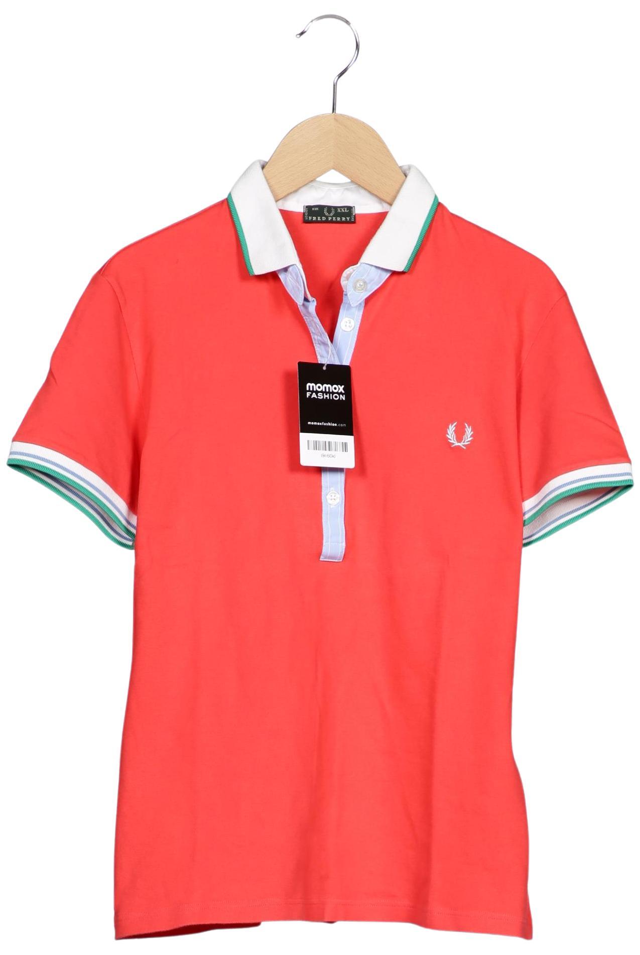 

Fred Perry Damen Poloshirt, rot, Gr. 46
