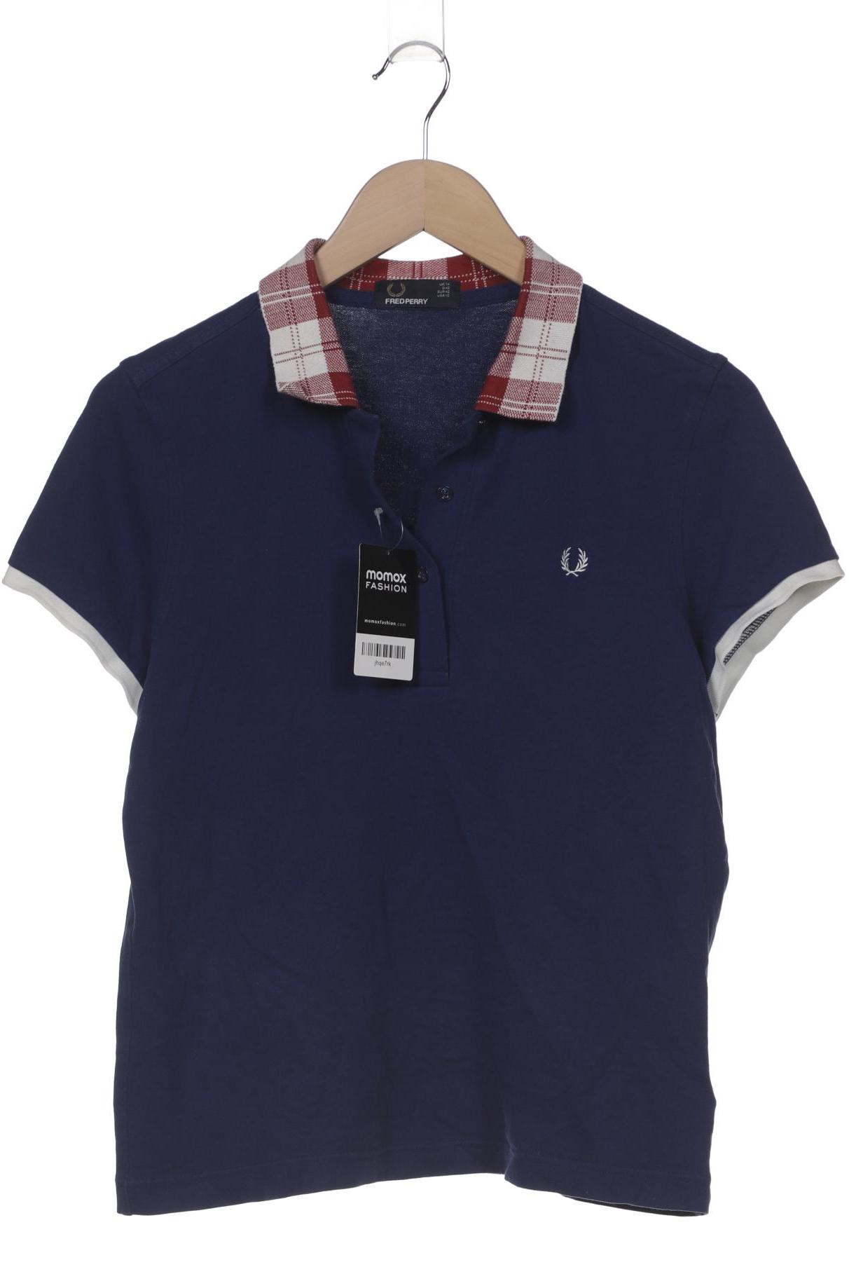 

Fred Perry Damen Poloshirt, blau, Gr. 42