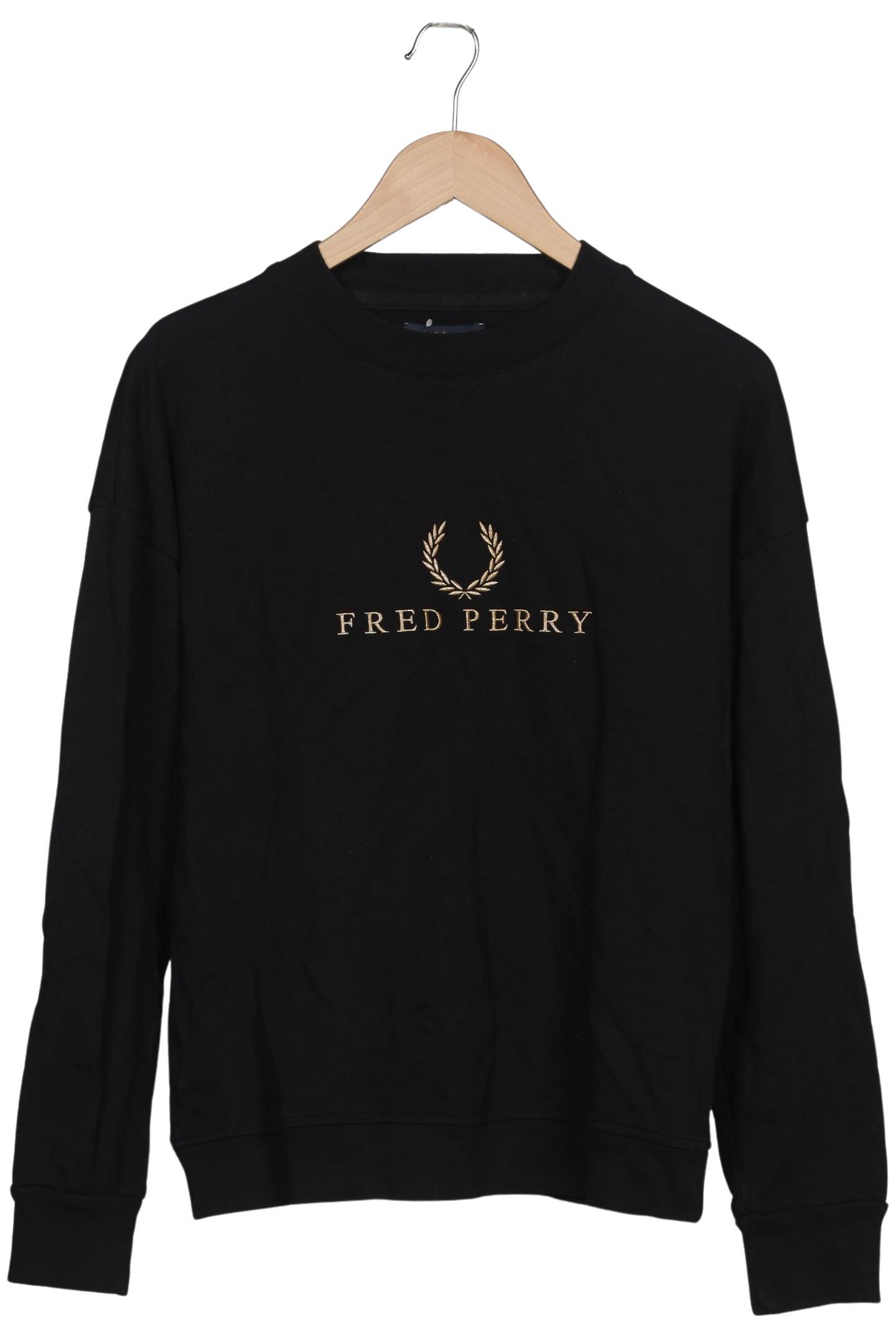 

Fred Perry Damen Pullover, schwarz, Gr. 8