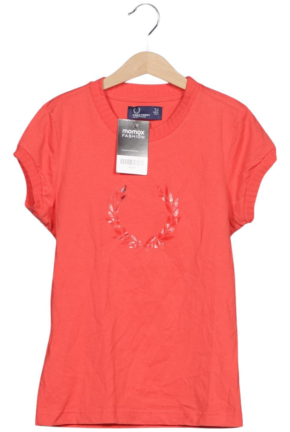

Fred Perry Damen T-Shirt, rot, Gr. 36