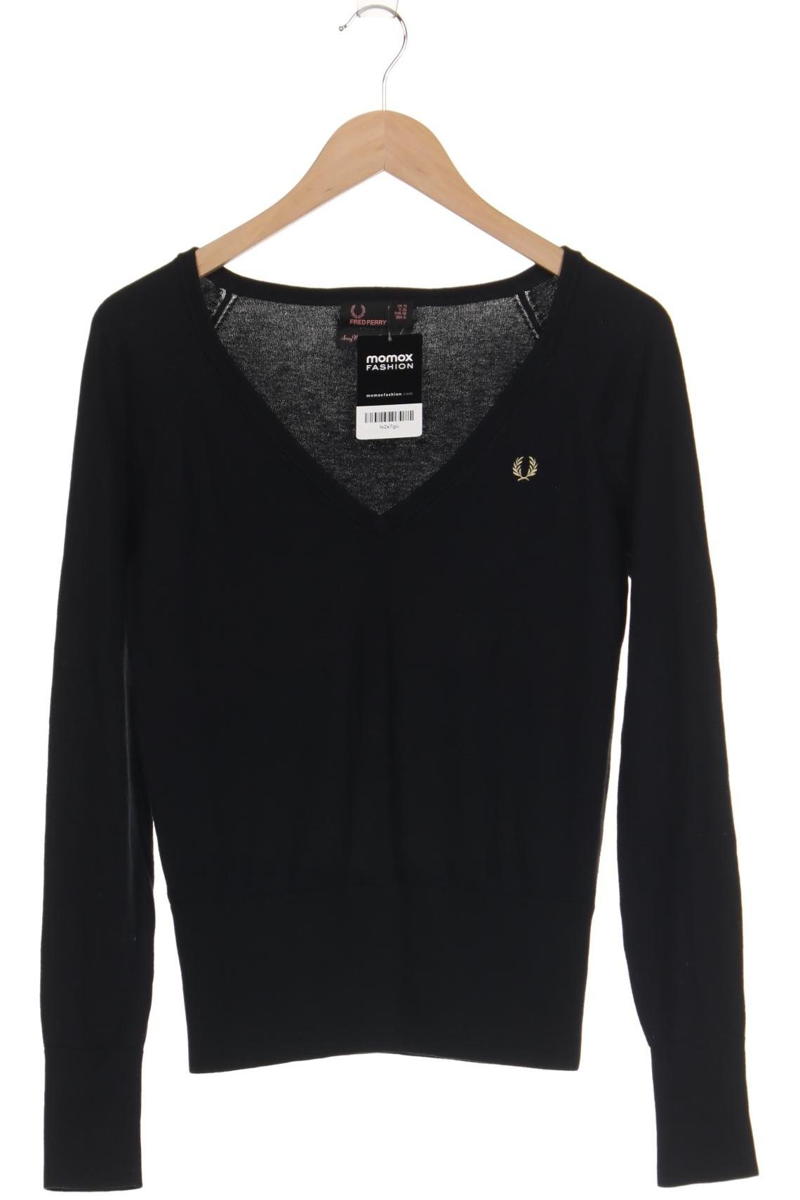 

Fred Perry Damen Pullover, schwarz, Gr. 38