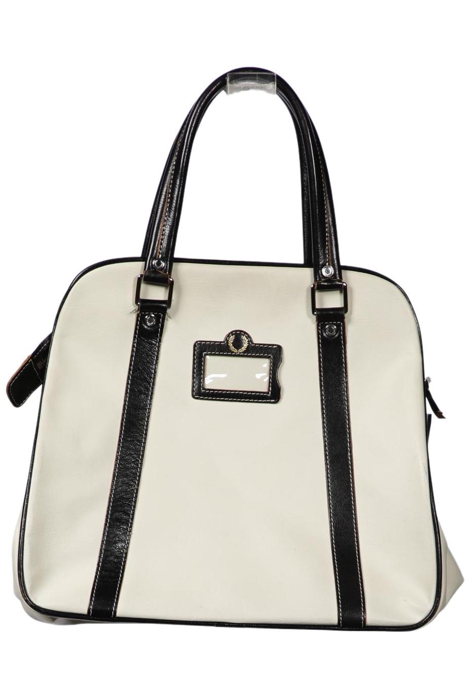 

Fred Perry Damen Handtasche, cremeweiß, Gr.