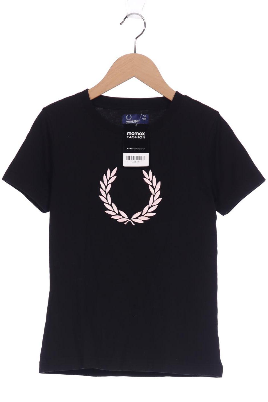

Fred Perry Damen T-Shirt, schwarz