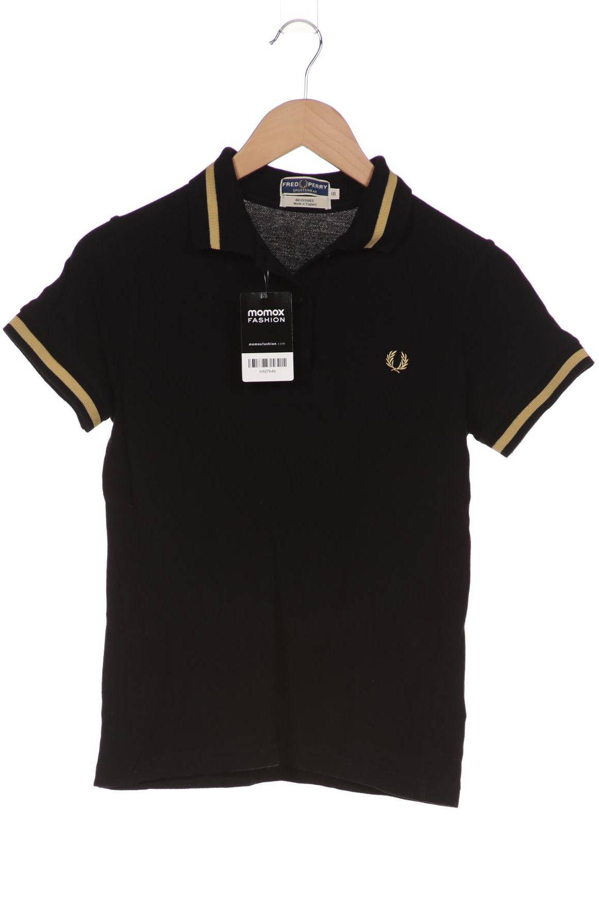 

Fred Perry Damen Poloshirt, schwarz, Gr. 10