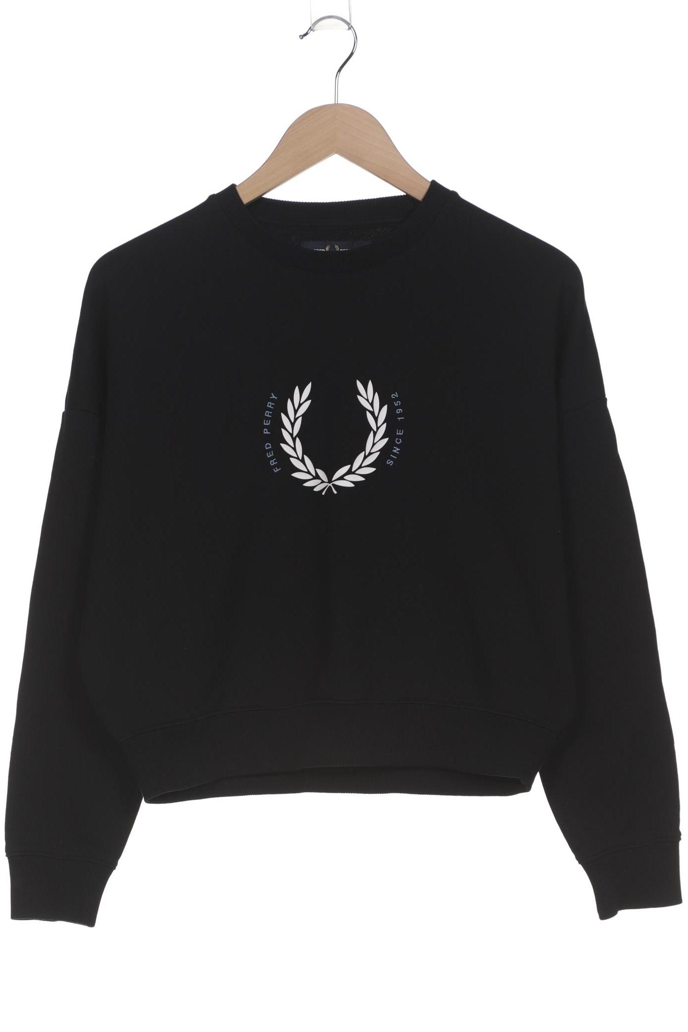 

Fred Perry Damen Sweatshirt, schwarz, Gr. 32