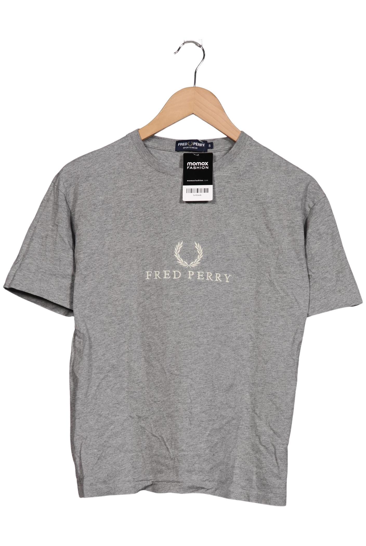 

Fred Perry Damen T-Shirt, grau, Gr. 8