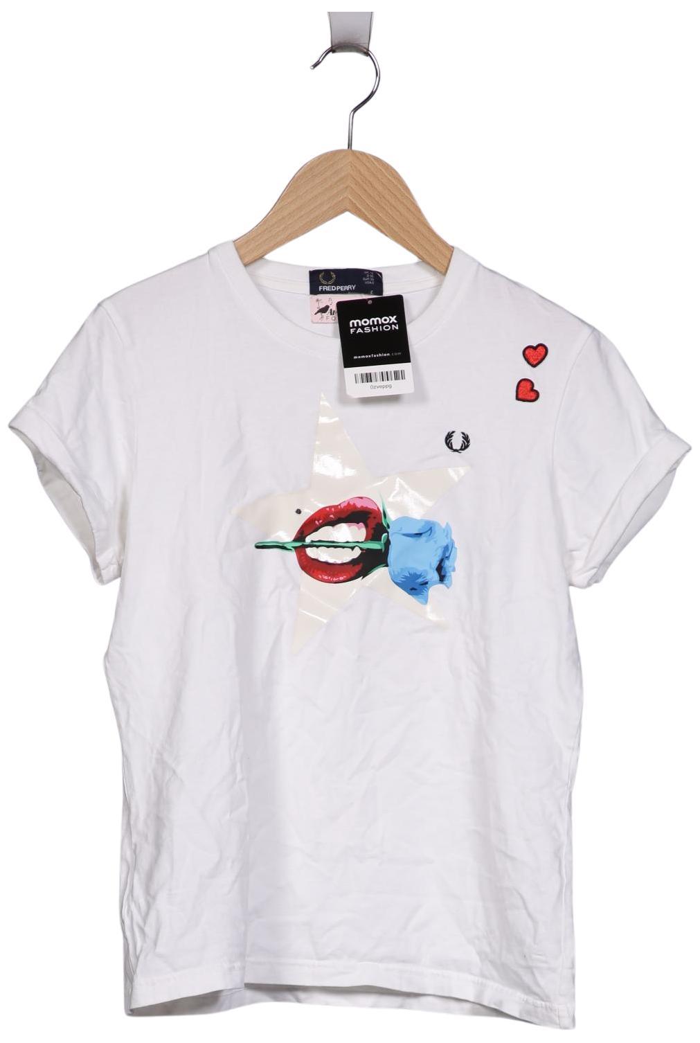 

Fred Perry Damen T-Shirt, weiß, Gr. 38