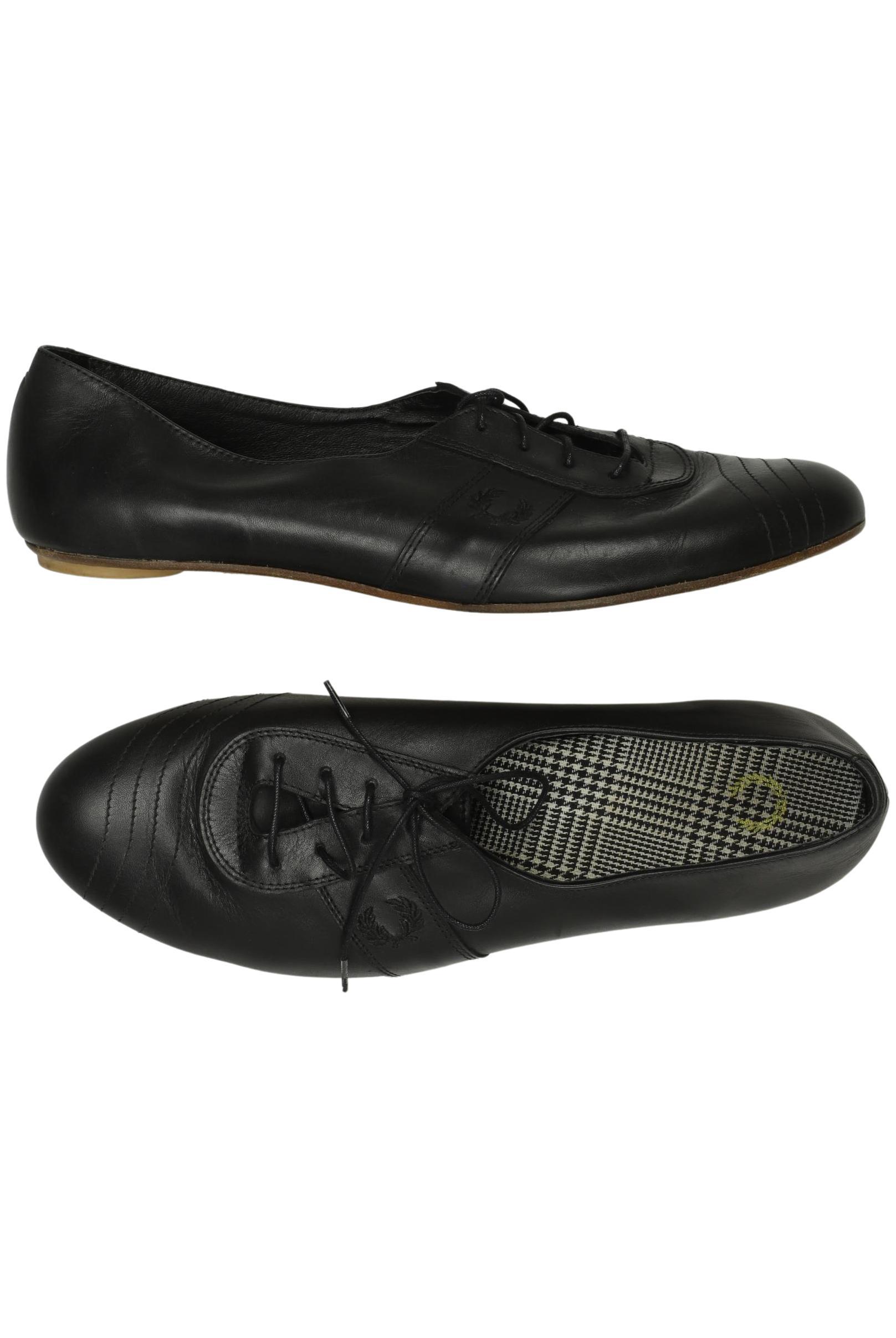 

Fred Perry Damen Halbschuh, schwarz, Gr. 8