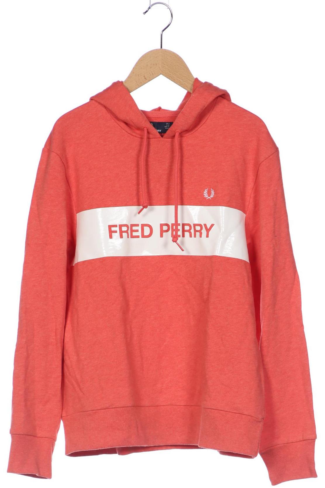 

Fred Perry Damen Kapuzenpullover, orange, Gr. 36