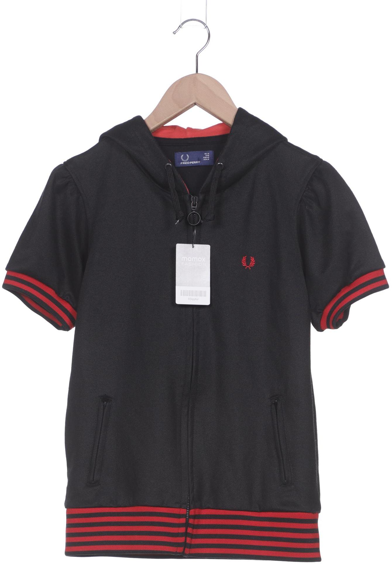 

Fred Perry Damen Kapuzenpullover, schwarz, Gr. 42