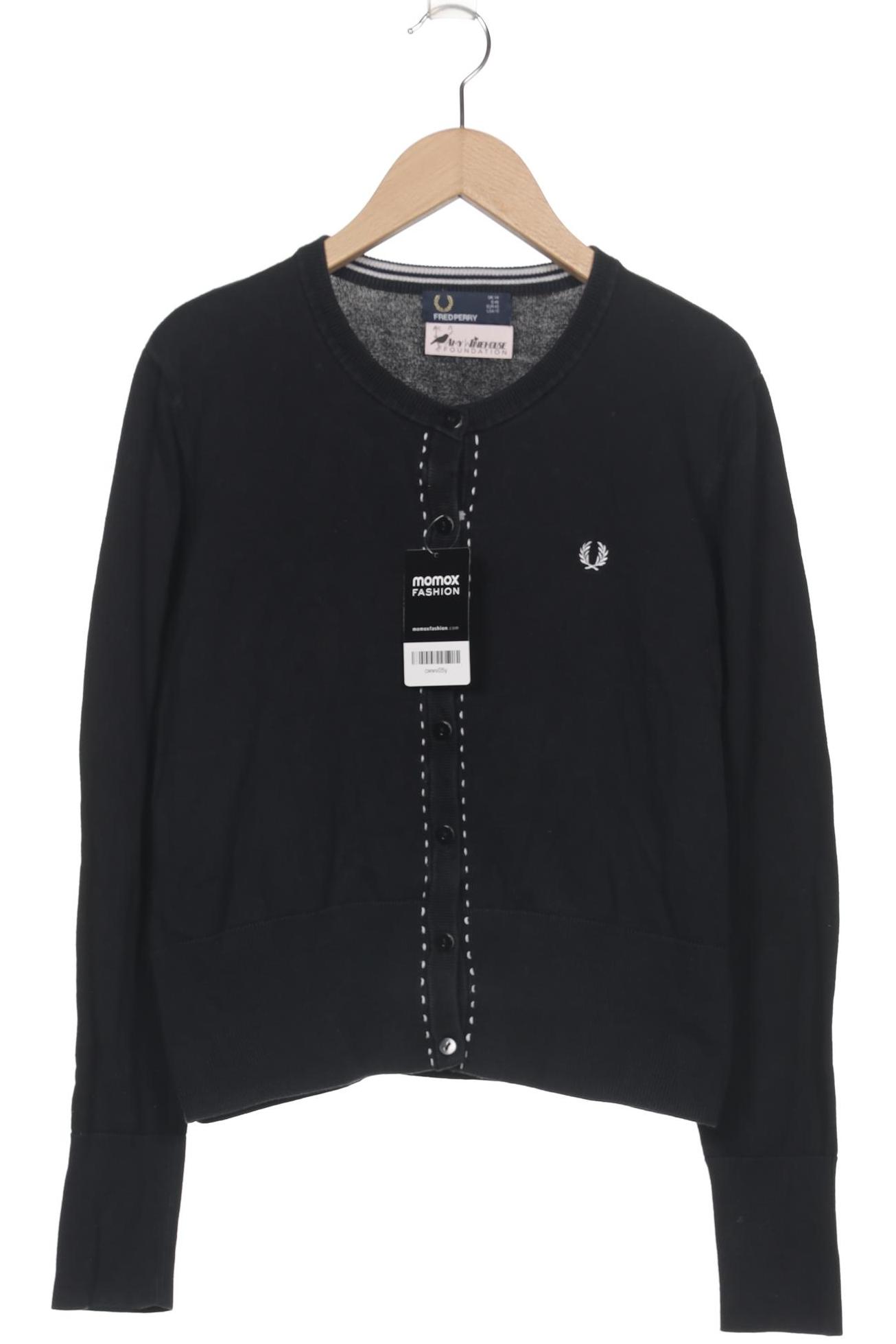 

Fred Perry Damen Strickjacke, schwarz, Gr. 42