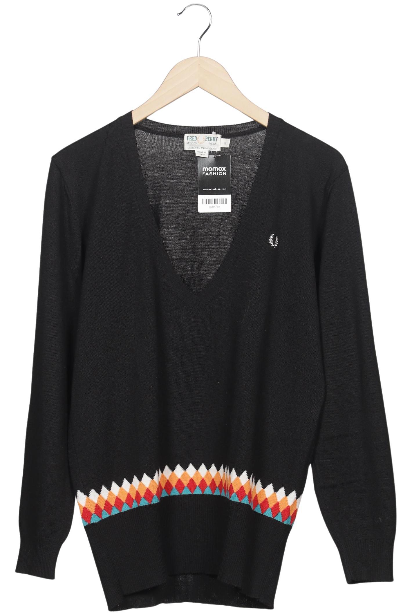 

Fred Perry Damen Pullover, schwarz, Gr. 12