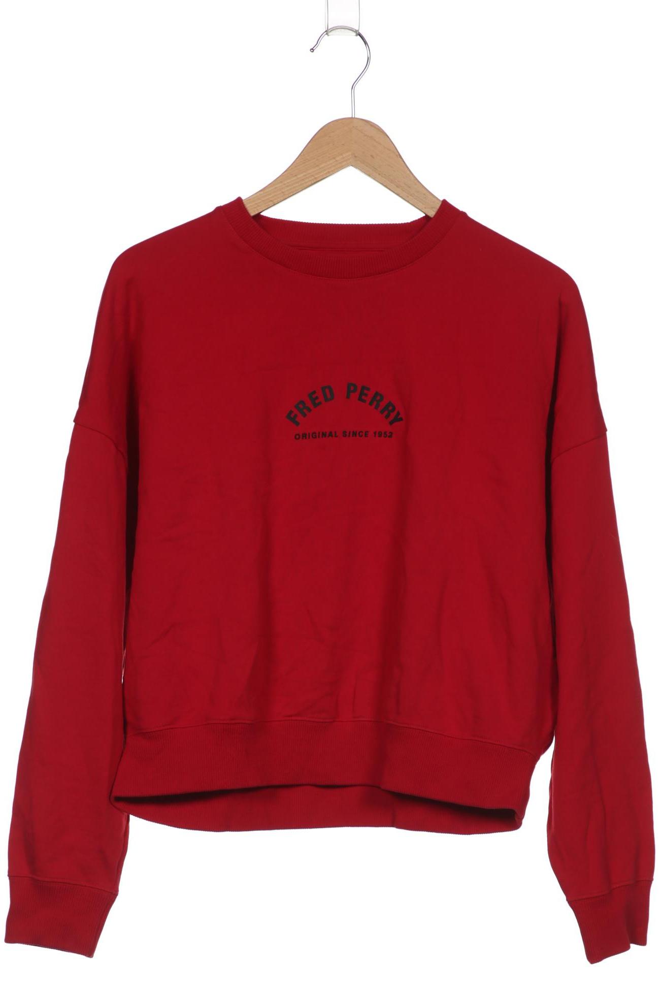 

Fred Perry Damen Sweatshirt, rot