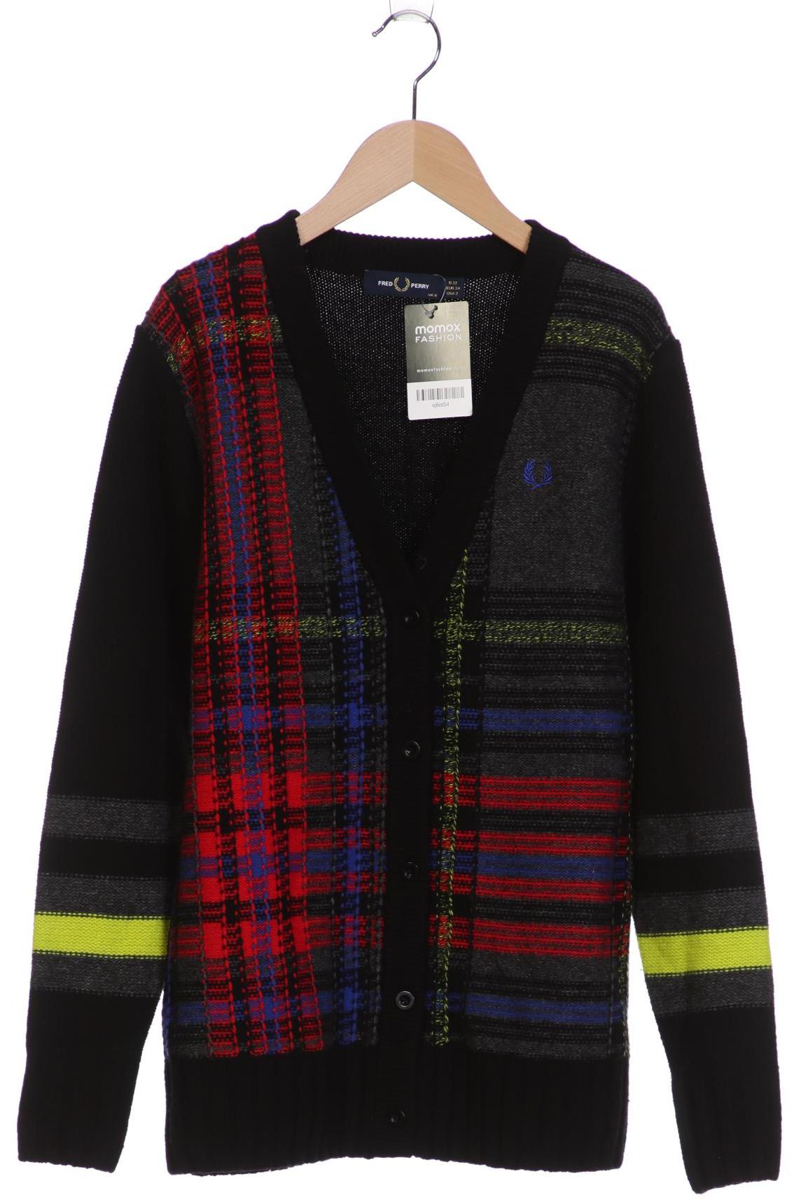 

Fred Perry Damen Strickjacke, schwarz