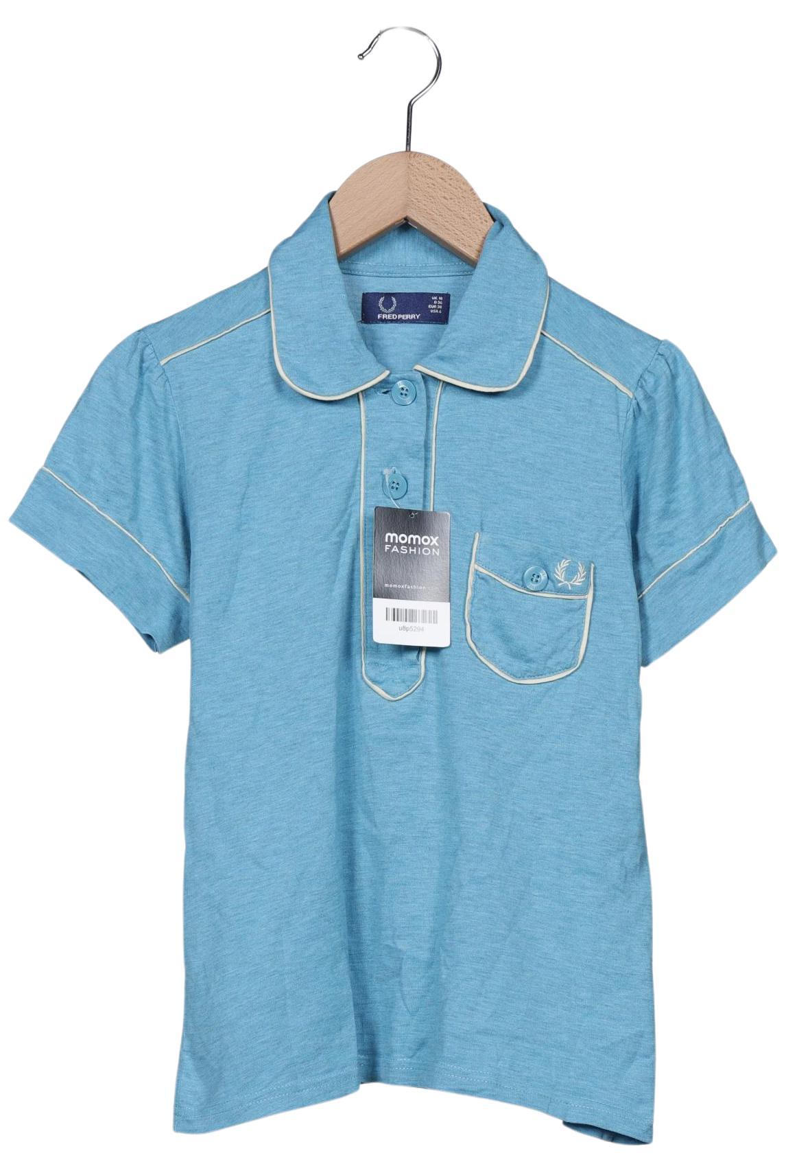 

Fred Perry Damen Poloshirt, blau, Gr. 38