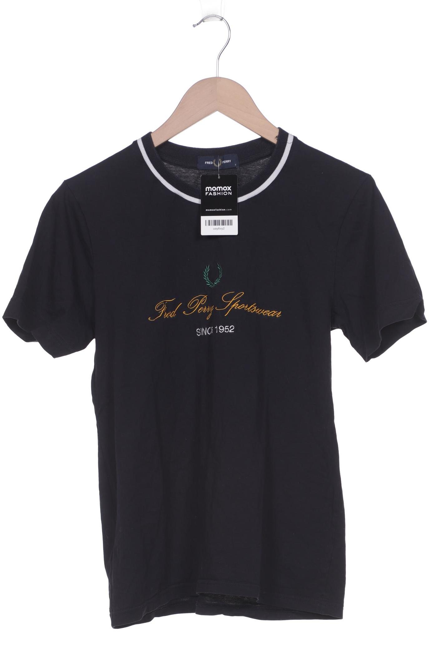 

Fred Perry Damen T-Shirt, schwarz