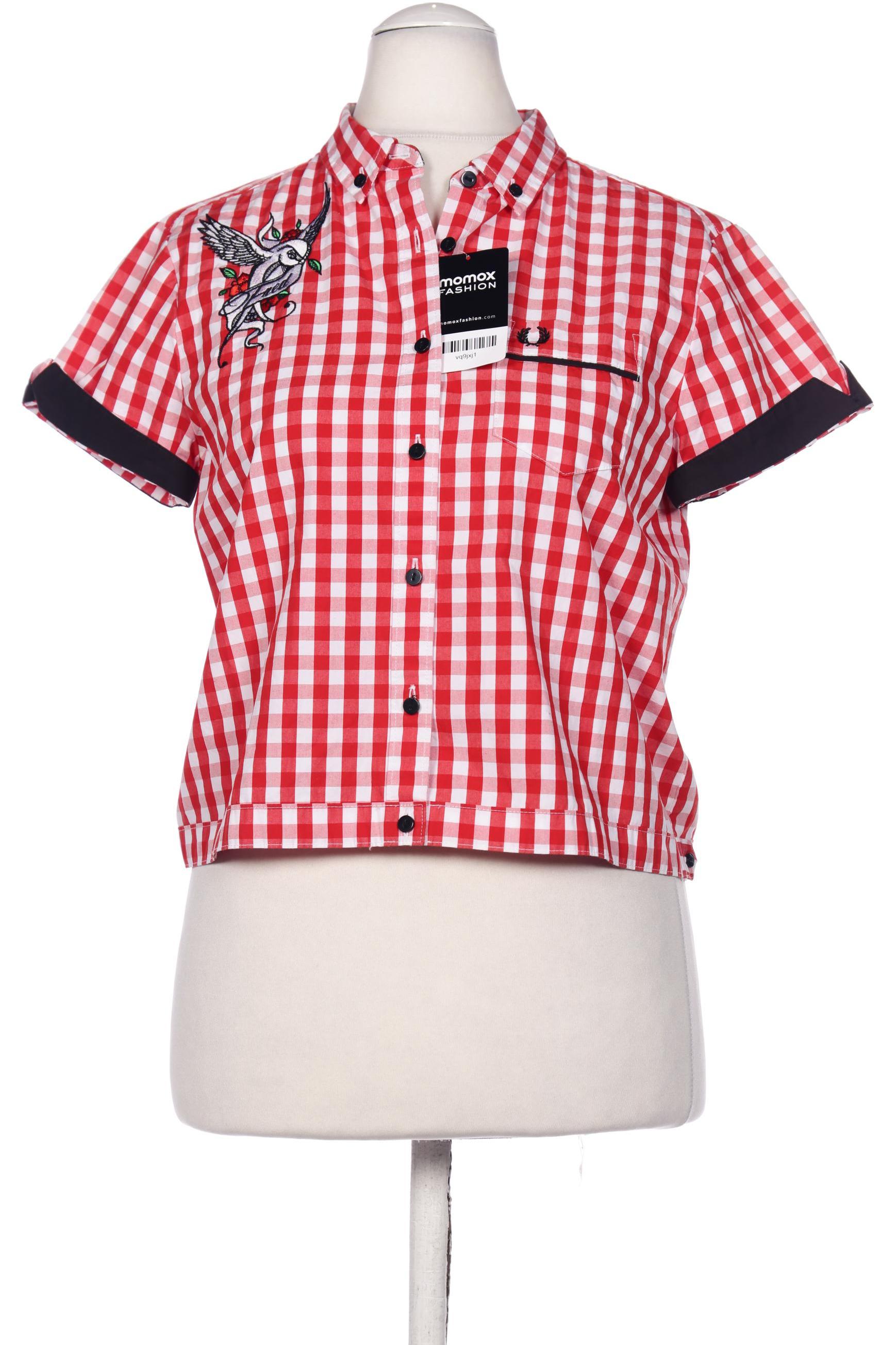 

Fred Perry Damen Bluse, rot, Gr. 36