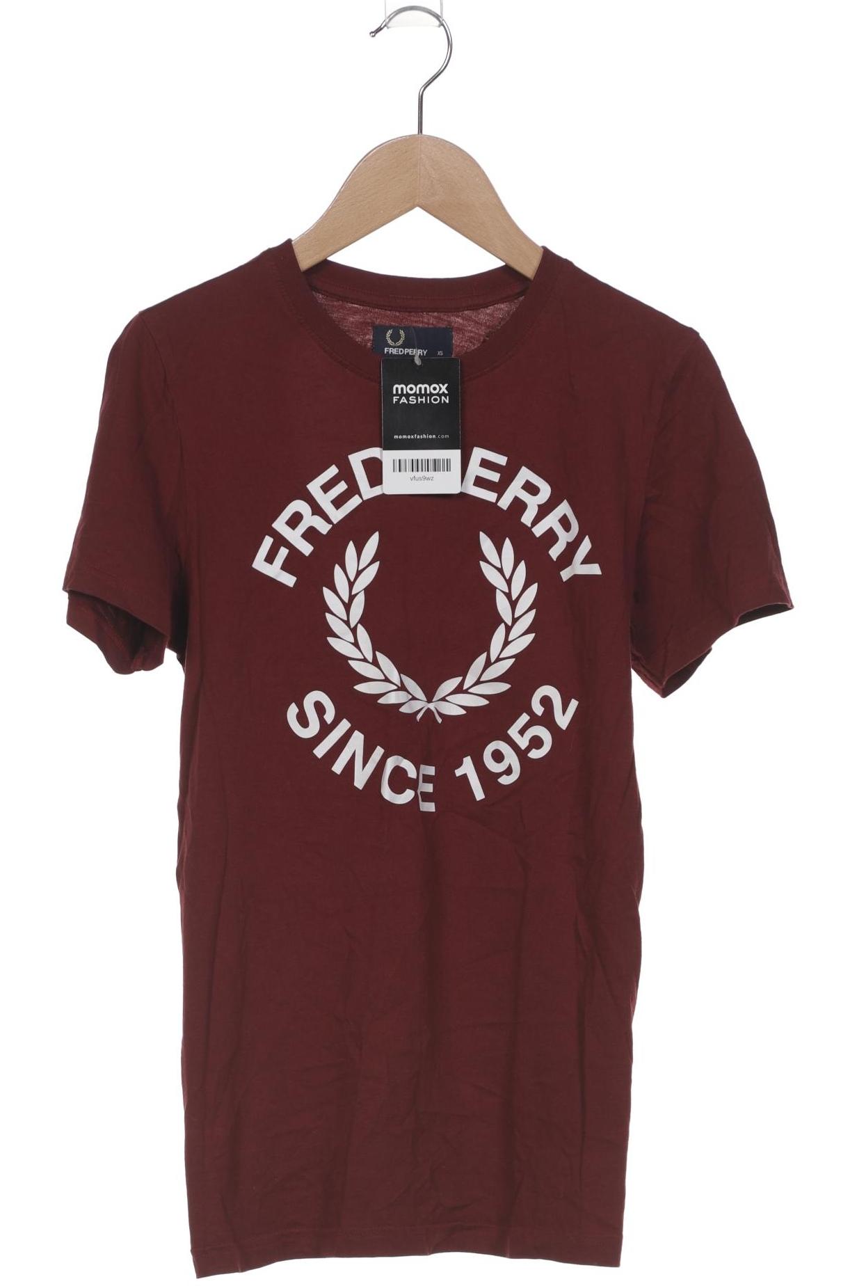 

Fred Perry Damen T-Shirt, bordeaux, Gr. 34