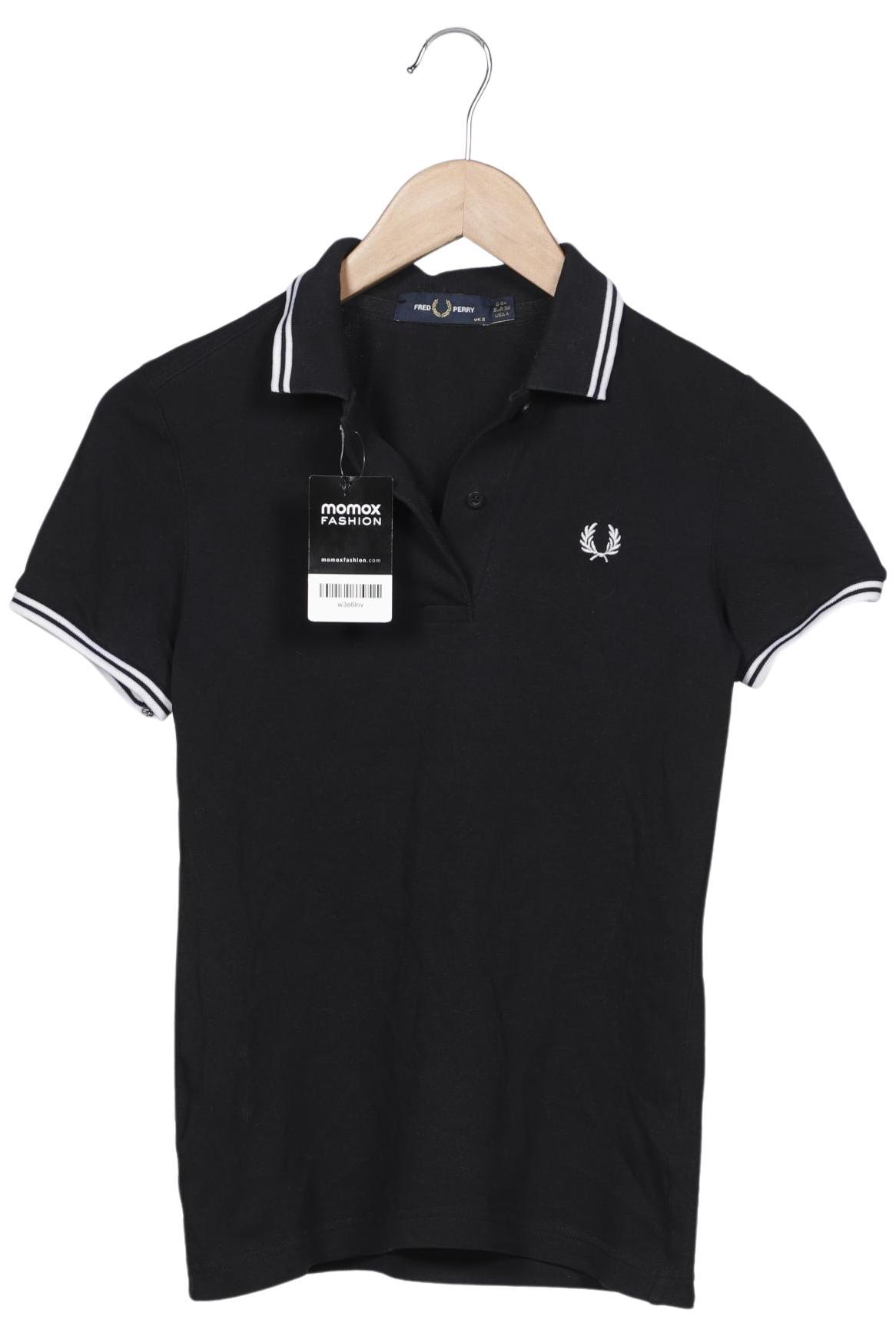 

Fred Perry Damen Poloshirt, schwarz, Gr. 36
