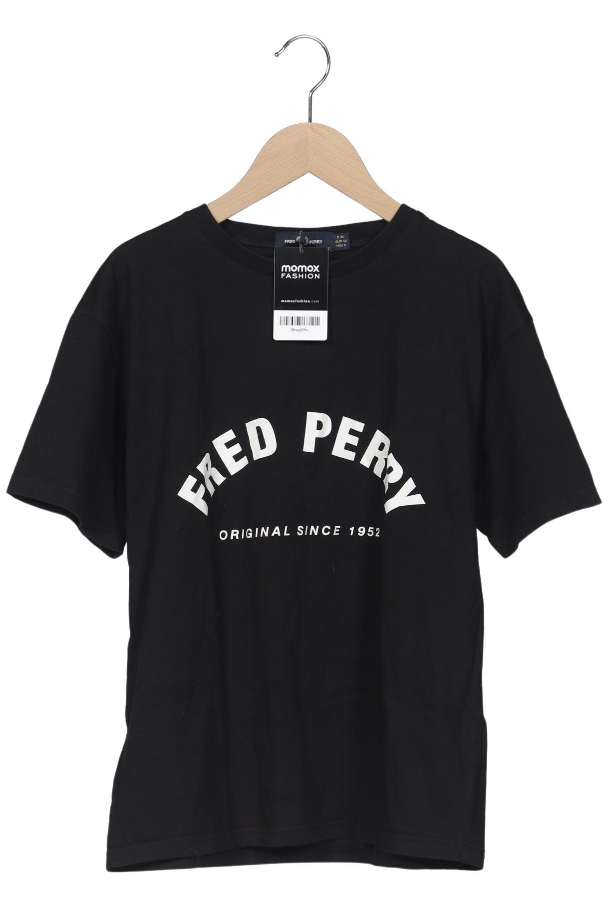 

Fred Perry Damen T-Shirt, schwarz, Gr. 36