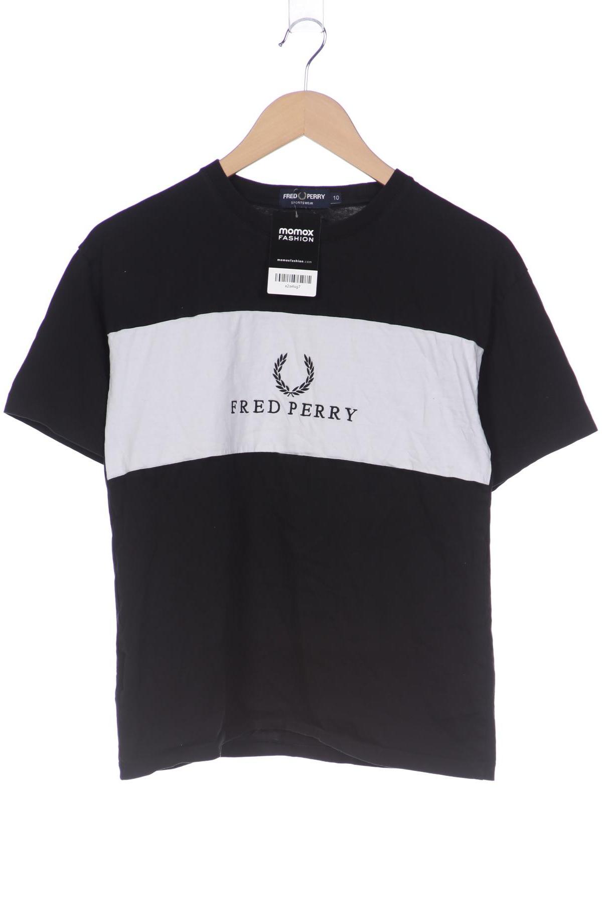 

Fred Perry Damen T-Shirt, schwarz