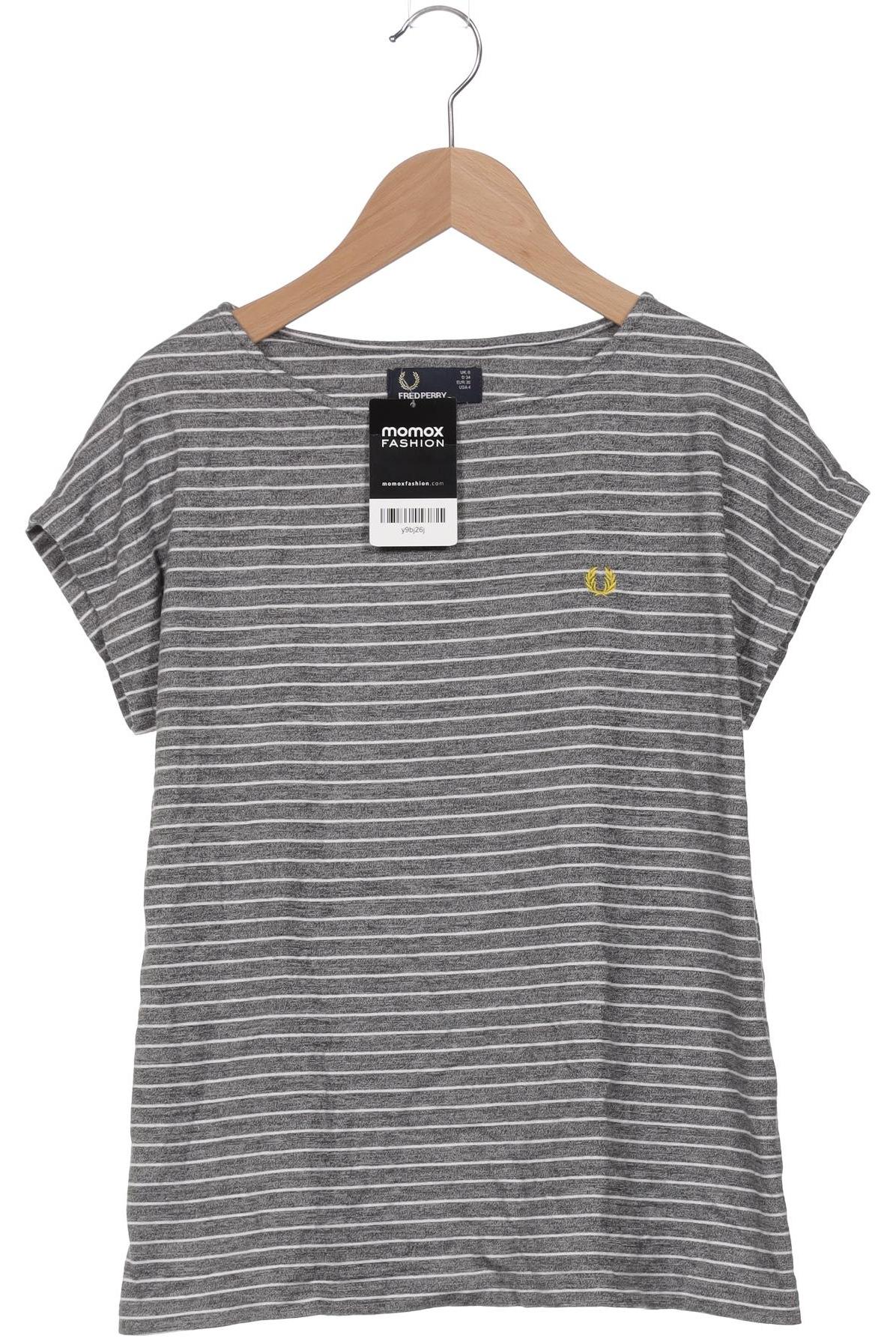 

Fred Perry Damen T-Shirt, grau, Gr. 36