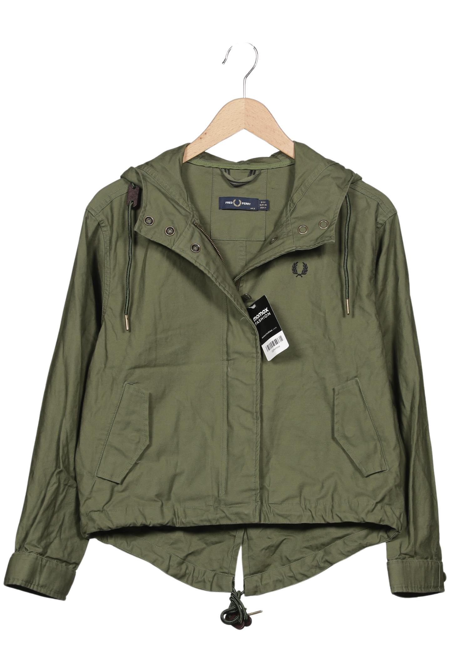 

Fred Perry Damen Jacke, grün, Gr. 34